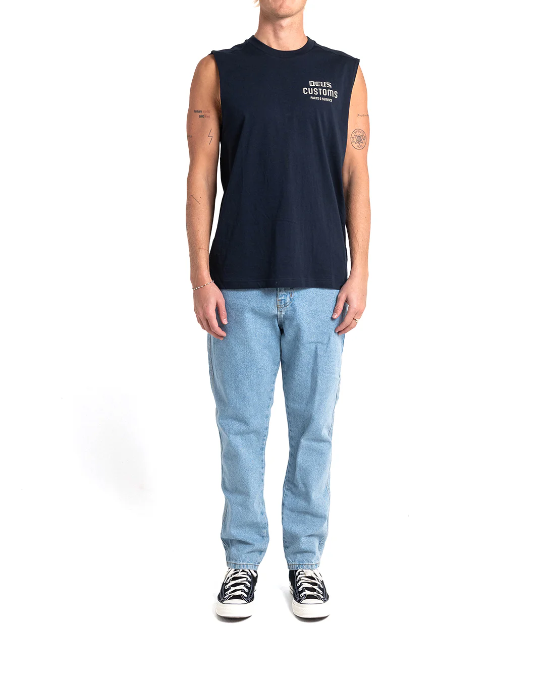 Chrome Muscle - Navy - Image 5