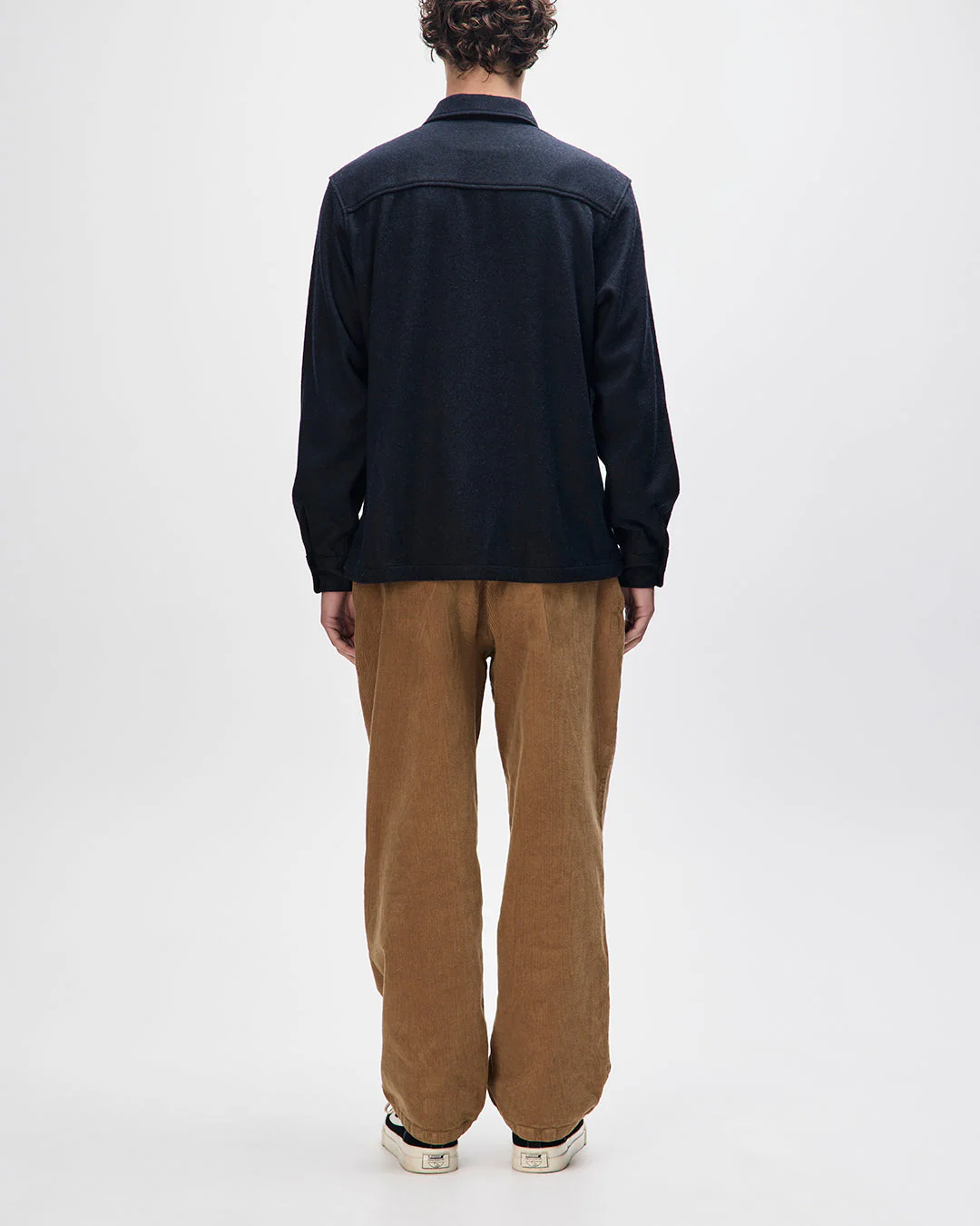 Clayton Wool Shirt - Black - Image 7
