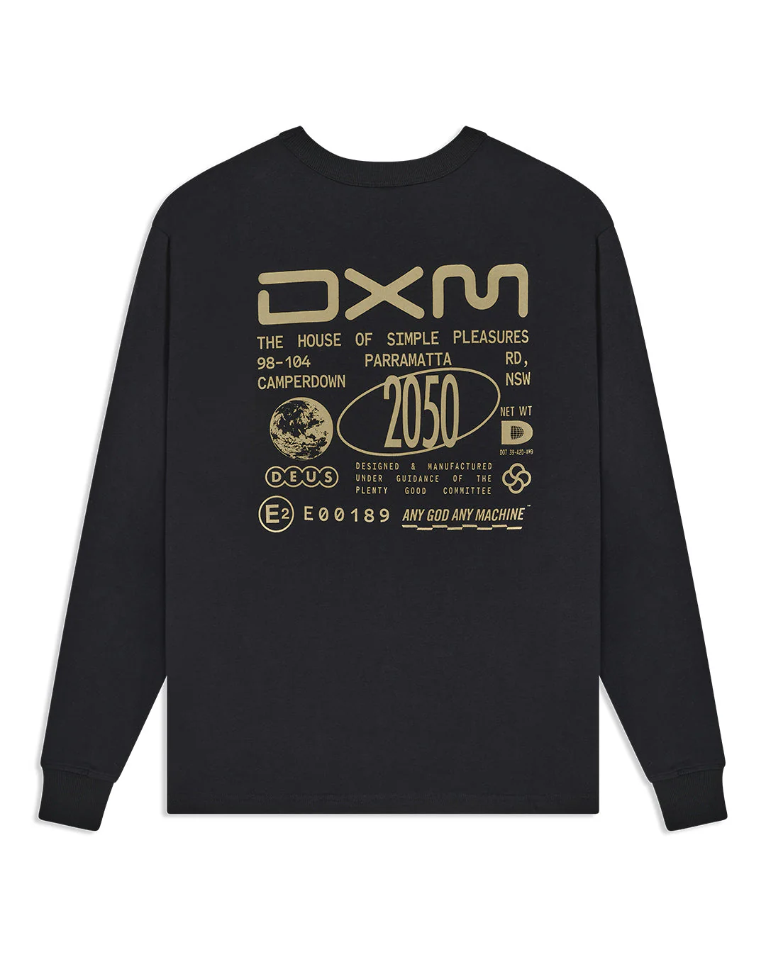 Committee Ls Tee - Black - Image 2
