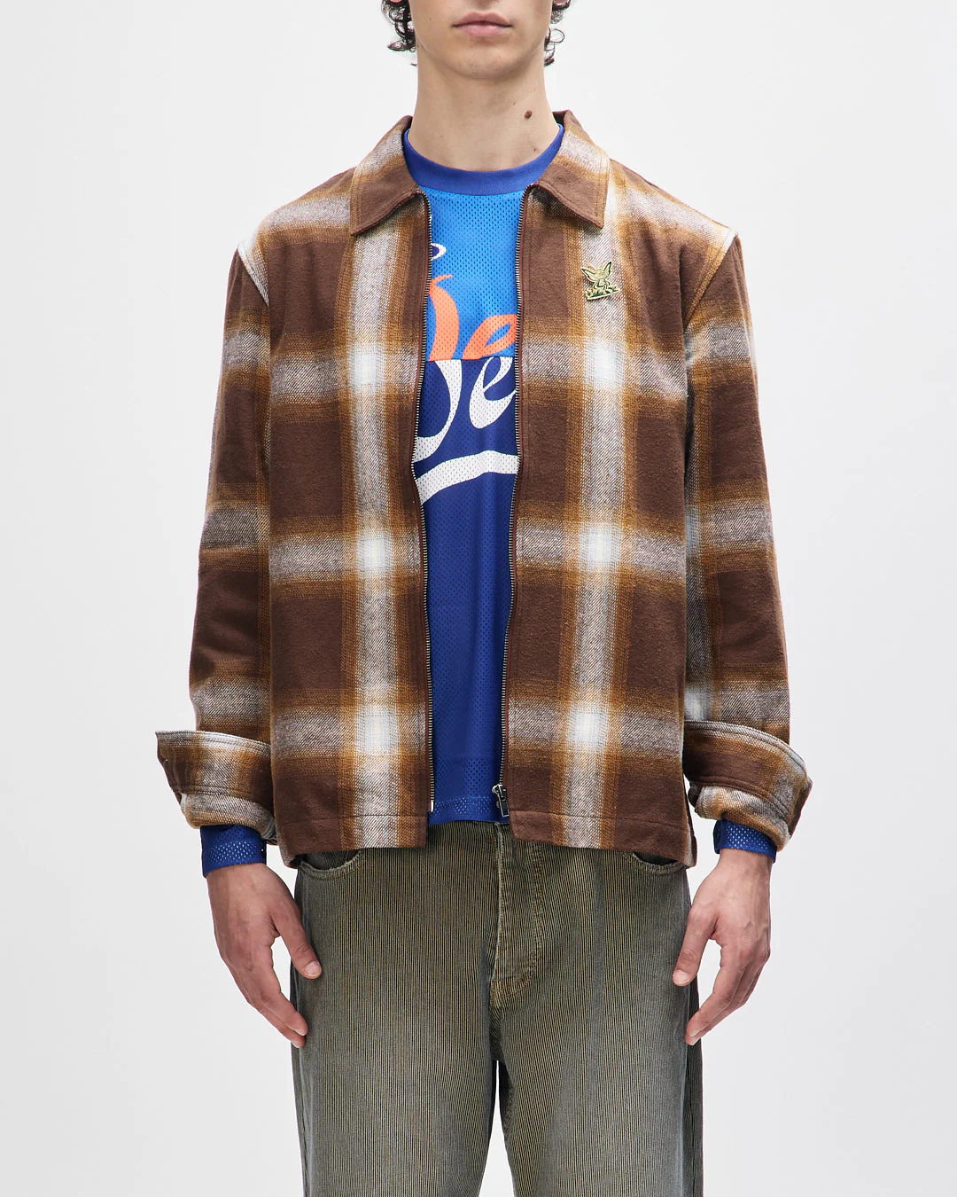 Control Circuit Jacket - Golden Pyrite Check