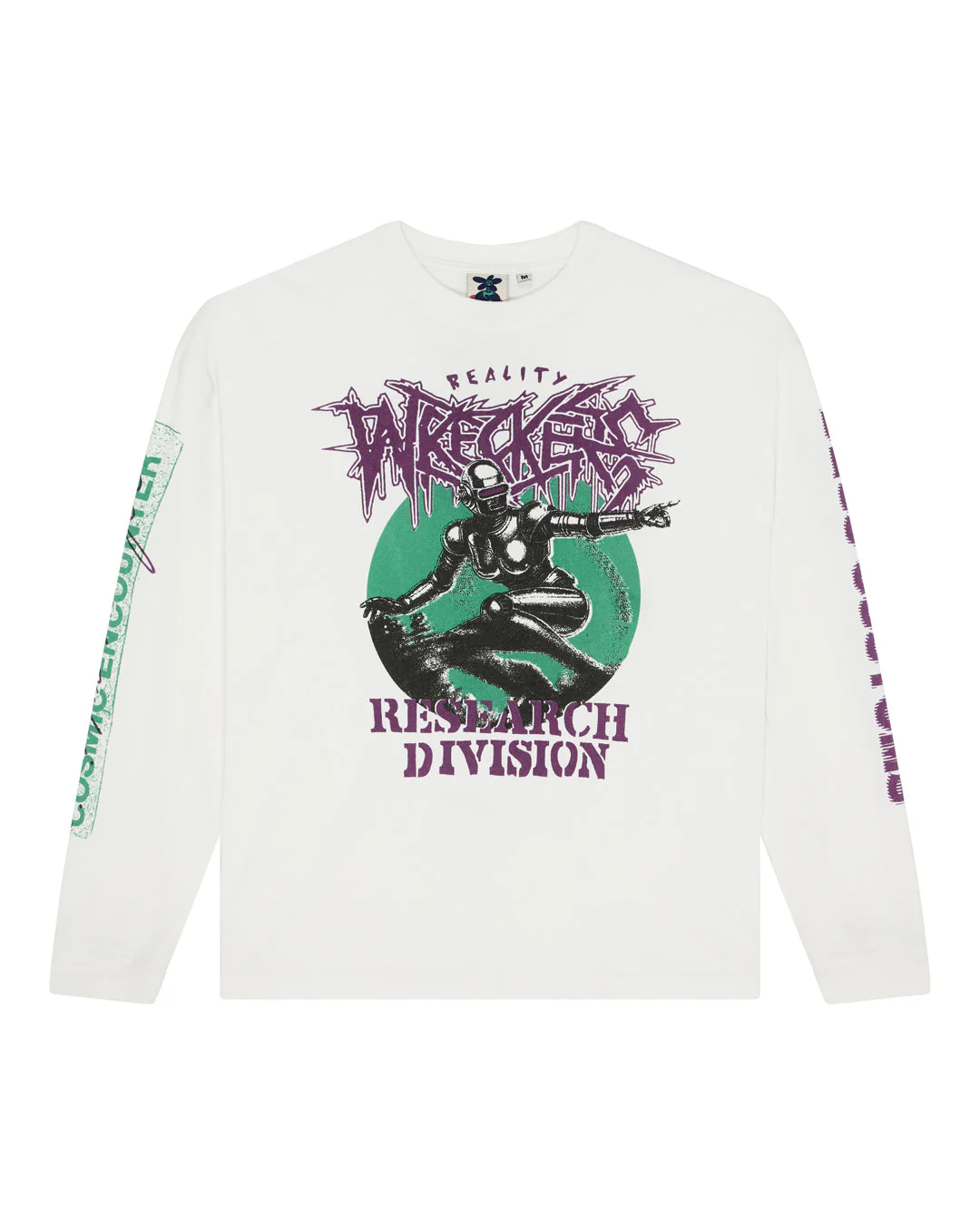 Cosmic Encounter LS Tee - Vintage White - Image 3