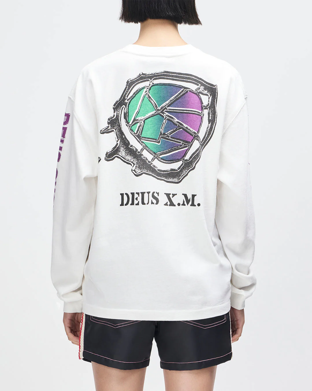Cosmic Encounter LS Tee - Vintage White - Image 5