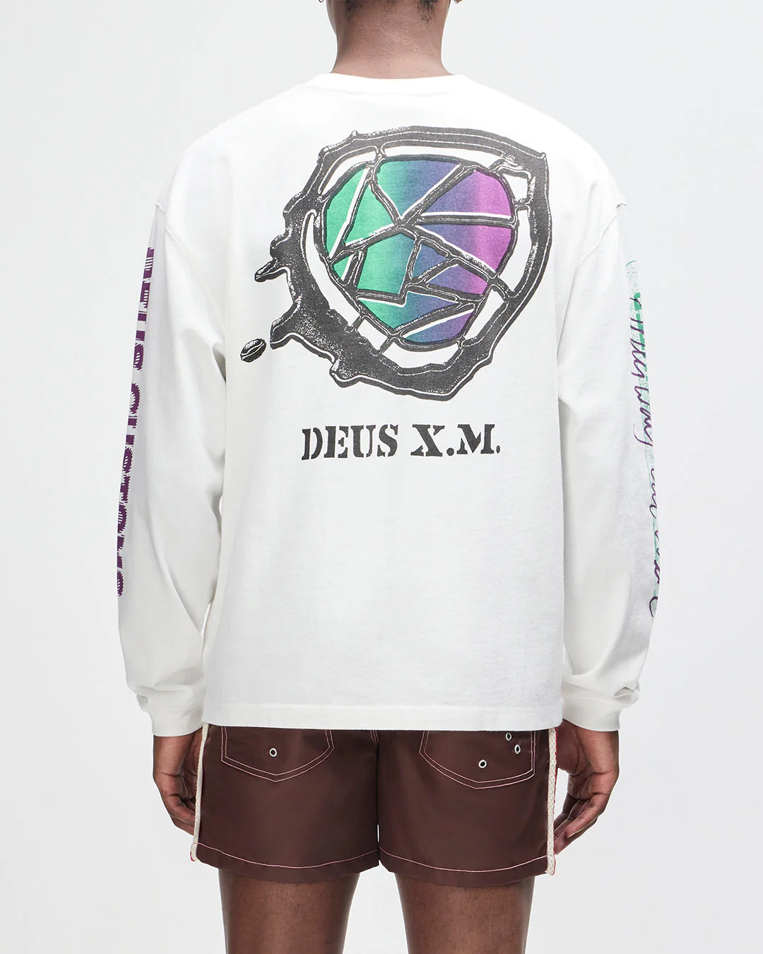 Cosmic Encounter LS Tee - Vintage White - Image 6