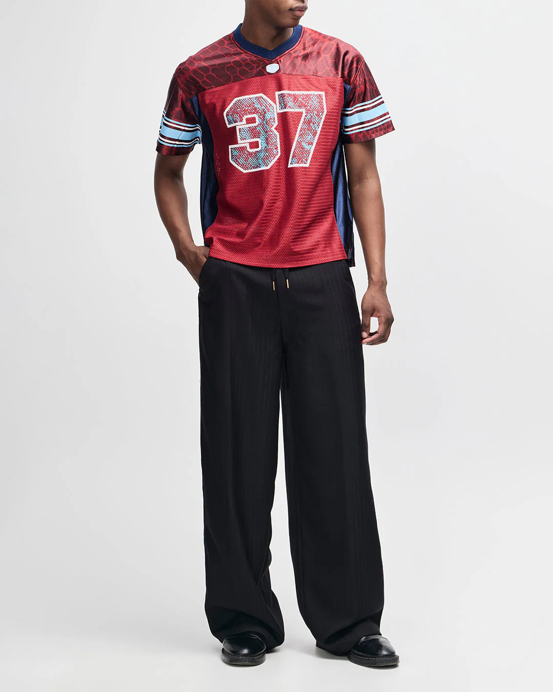 Cresto #37 Top - Burgundy - Image 8