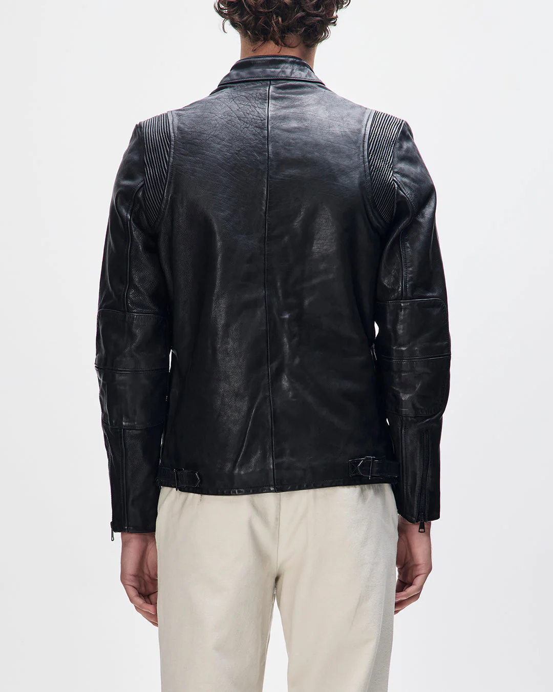 Cruiser Leather Jacket - Black - Image 2