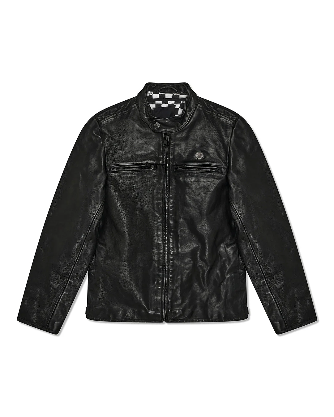 Cruiser Leather Jacket - Black - Image 3