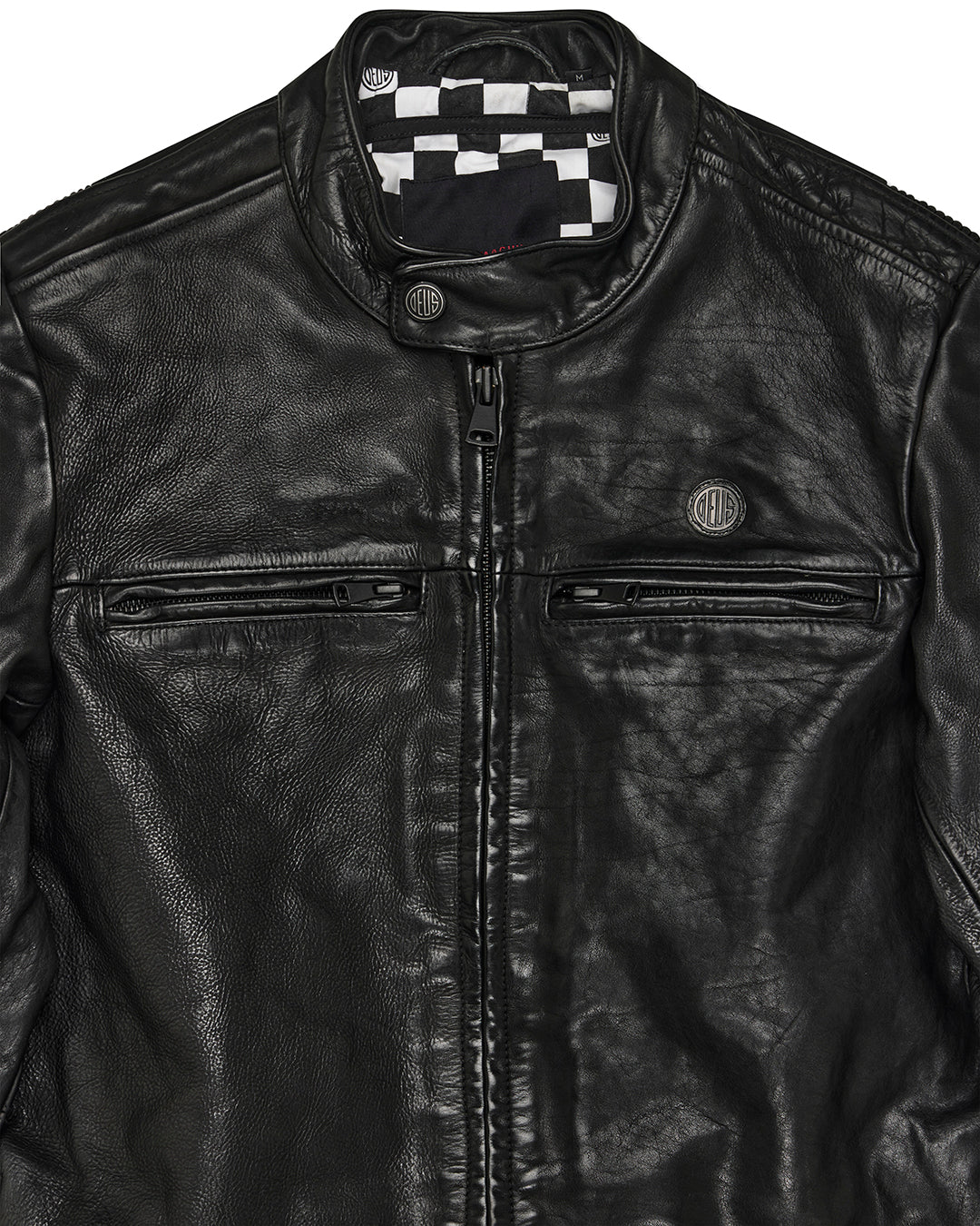 Cruiser Leather Jacket - Black - Image 8