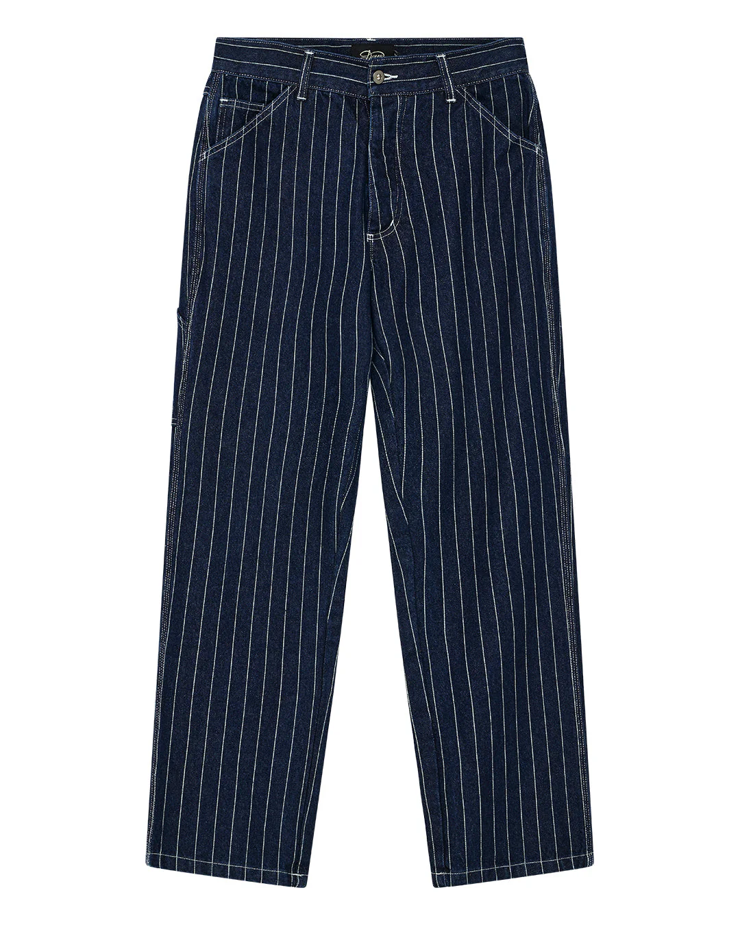 Dallas Stripe Work Pant - Indigo - Image 6