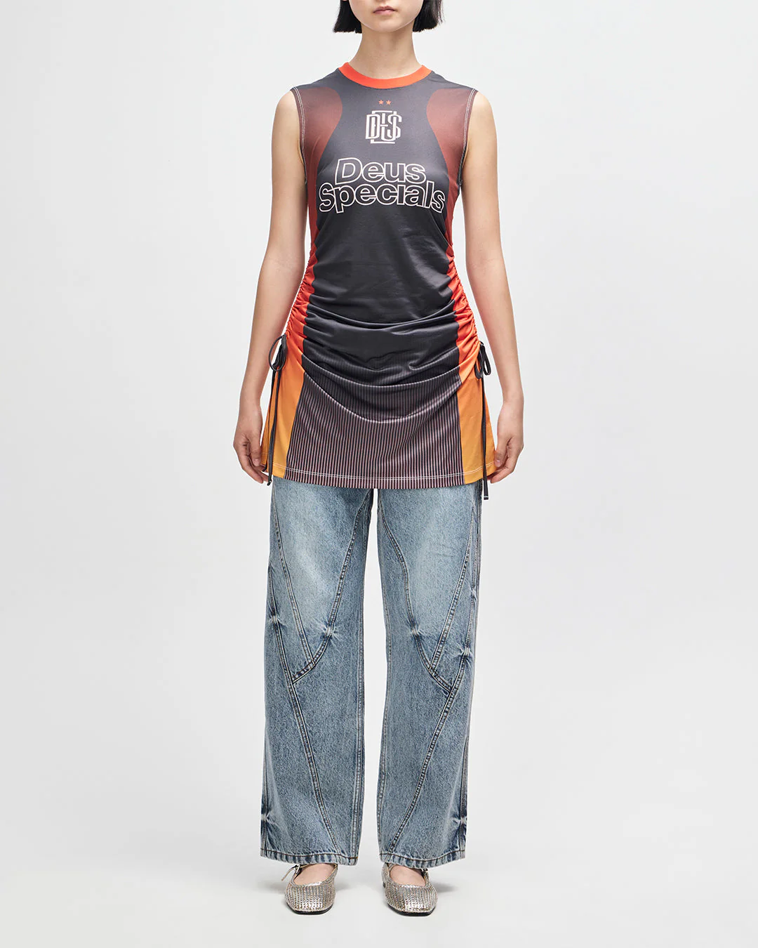 De Soleil Moto Dress - Java Sunset - Image 5