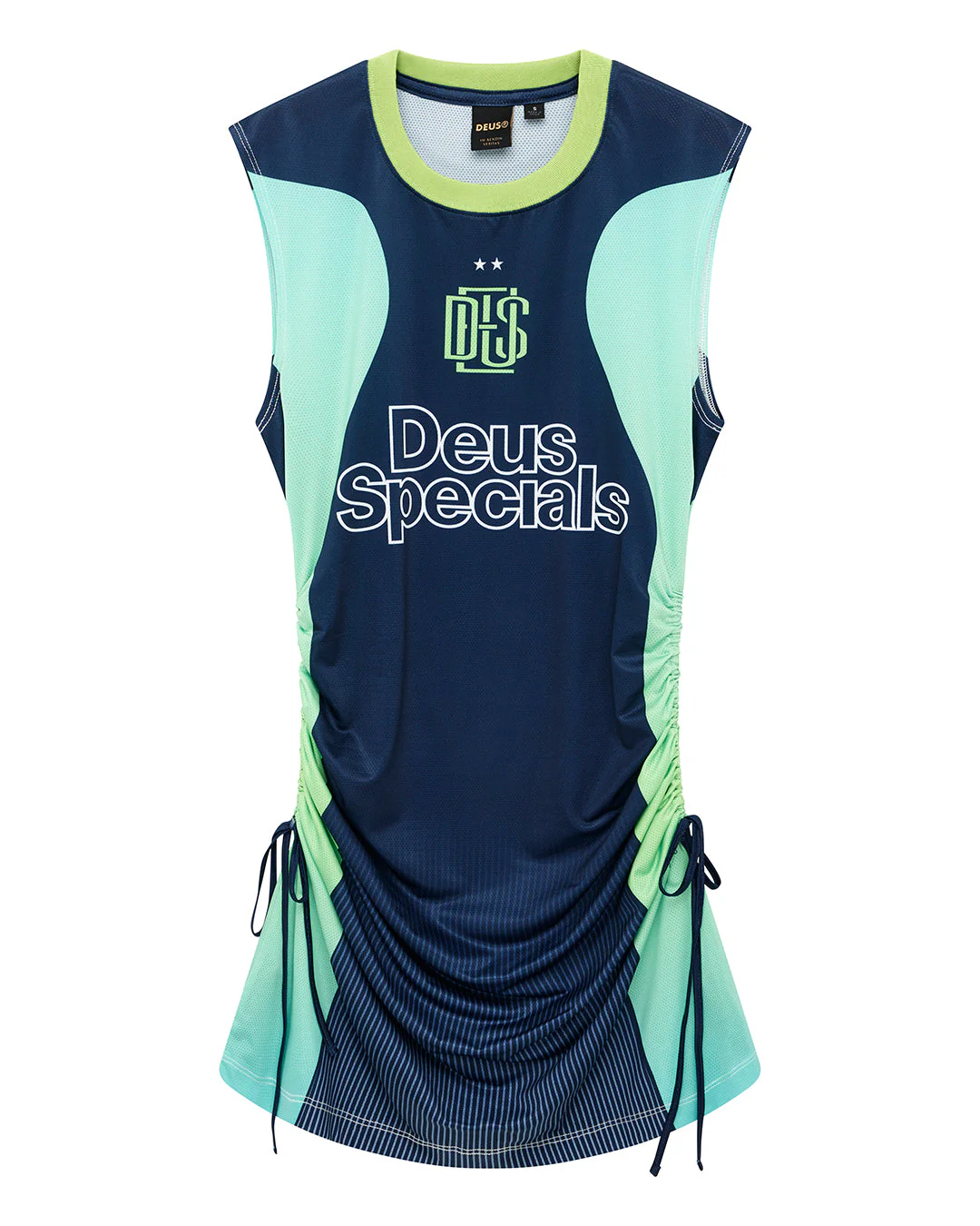 De Soleil Moto Dress - Lime Sunset - Image 3