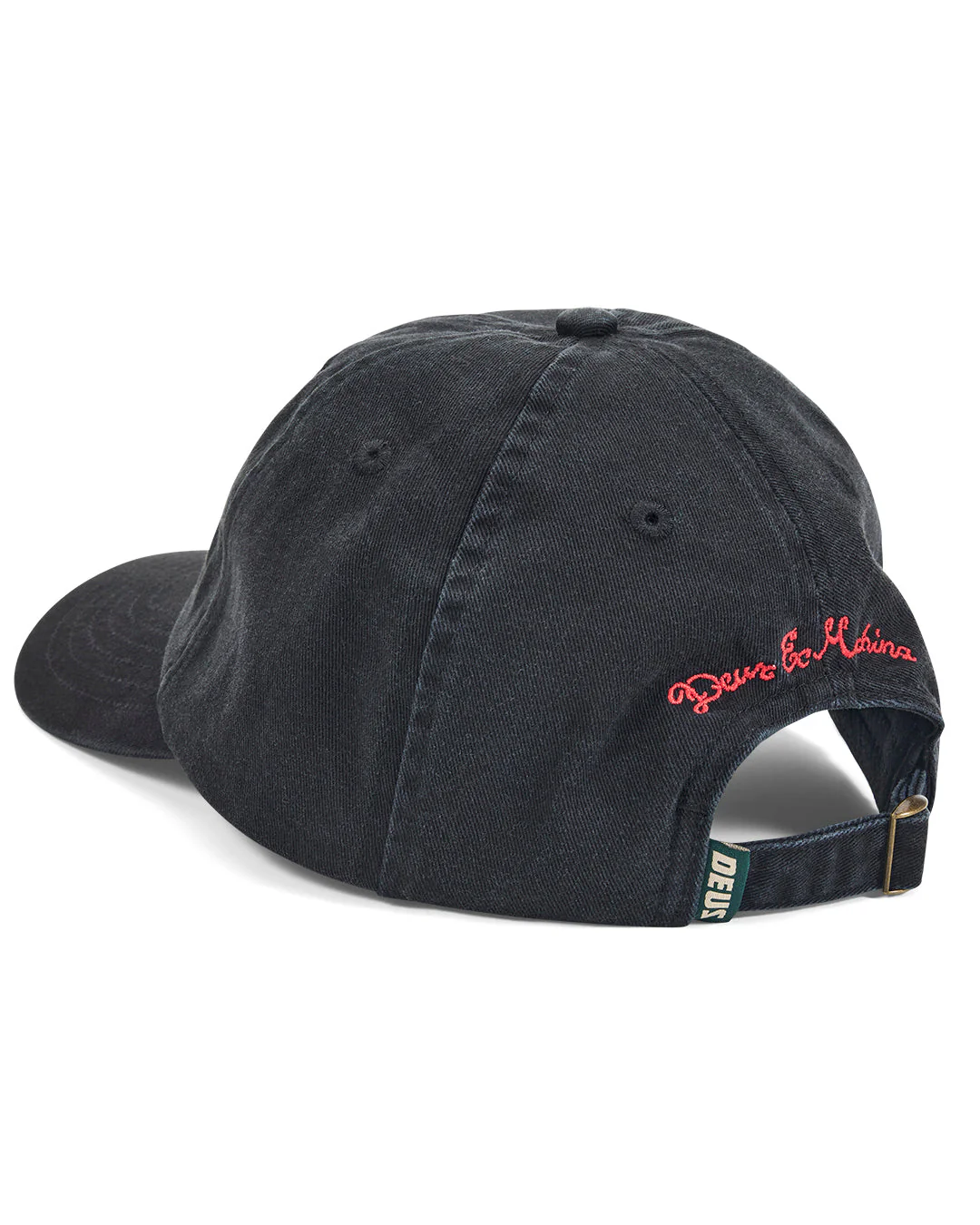 Deep Cut Dad Cap - Black - Image 2