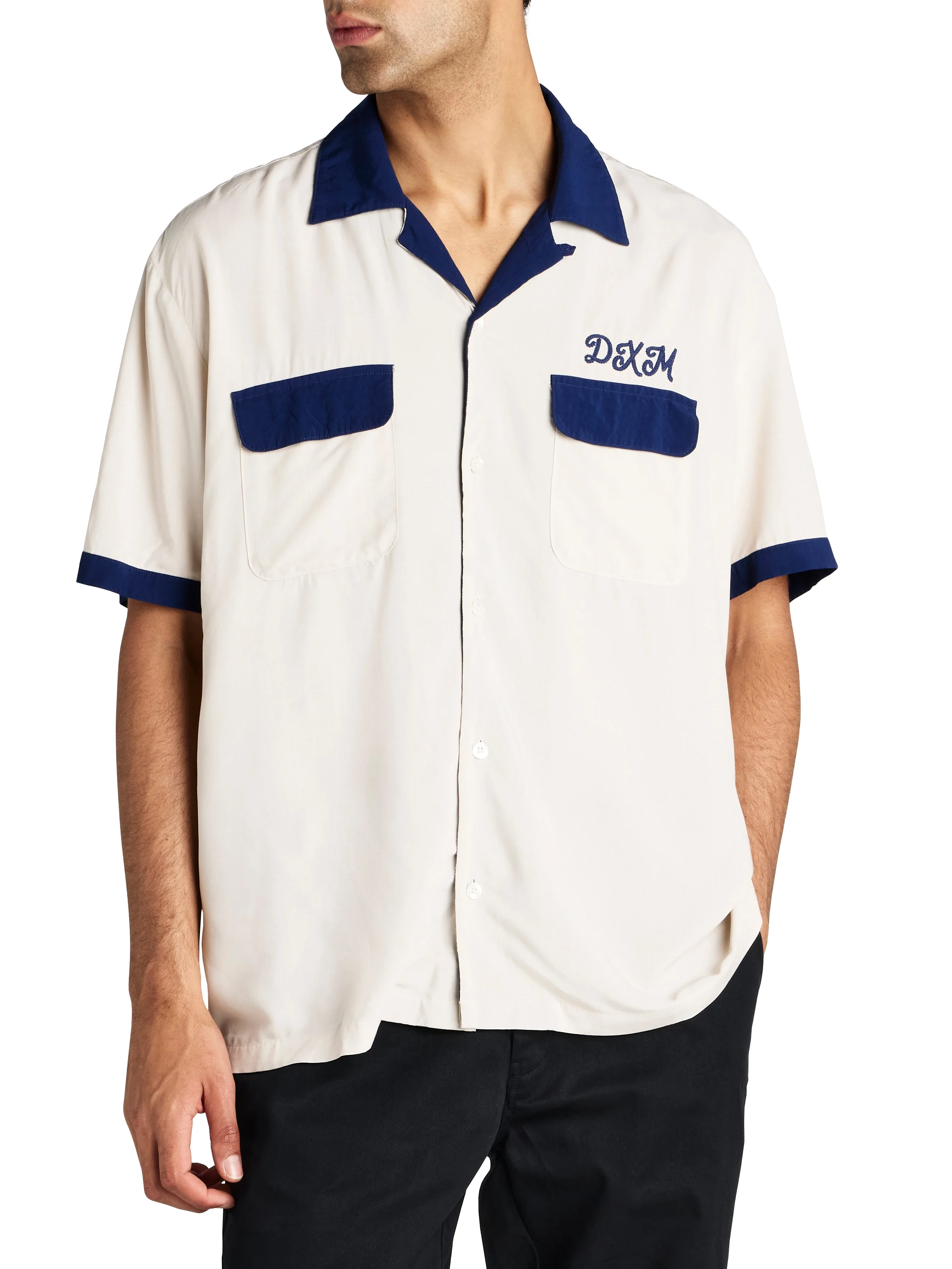 Diablo Bowling Shirt - Dirty White