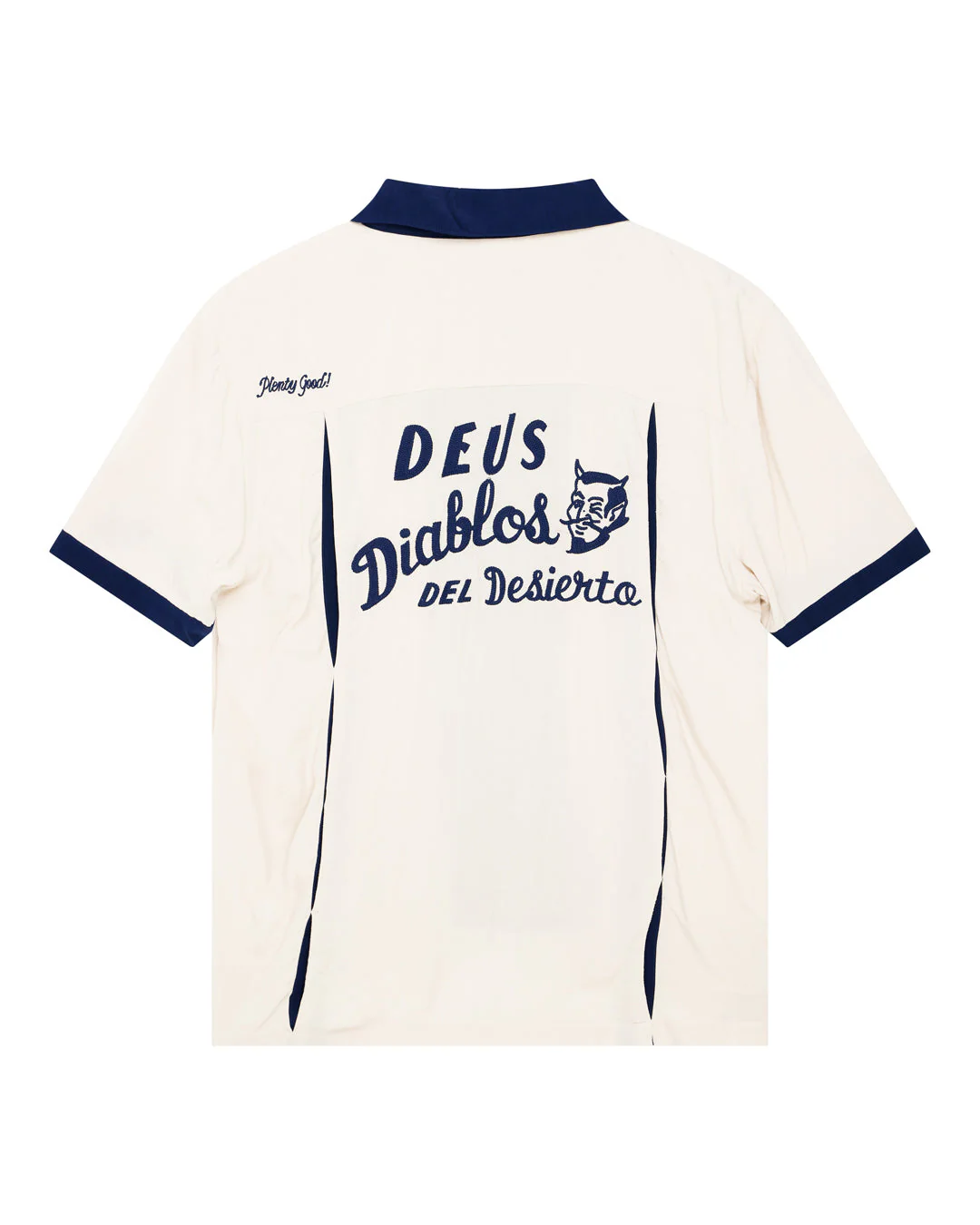 Diablo Bowling Shirt - Dirty White - Image 6