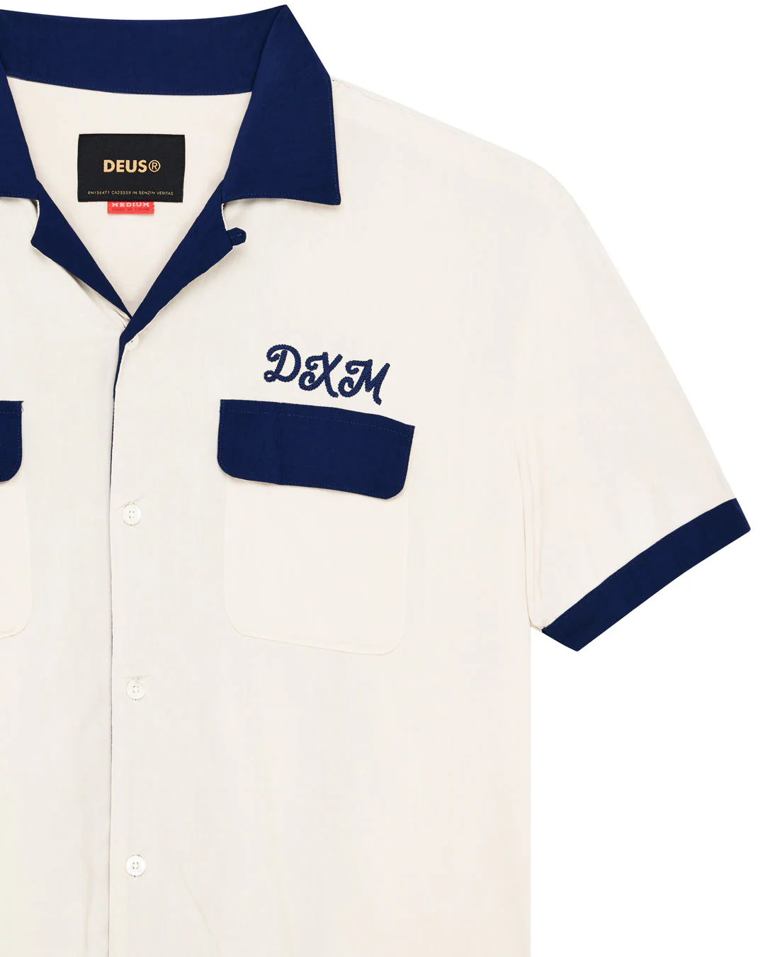 Diablo Bowling Shirt - Dirty White - Image 7
