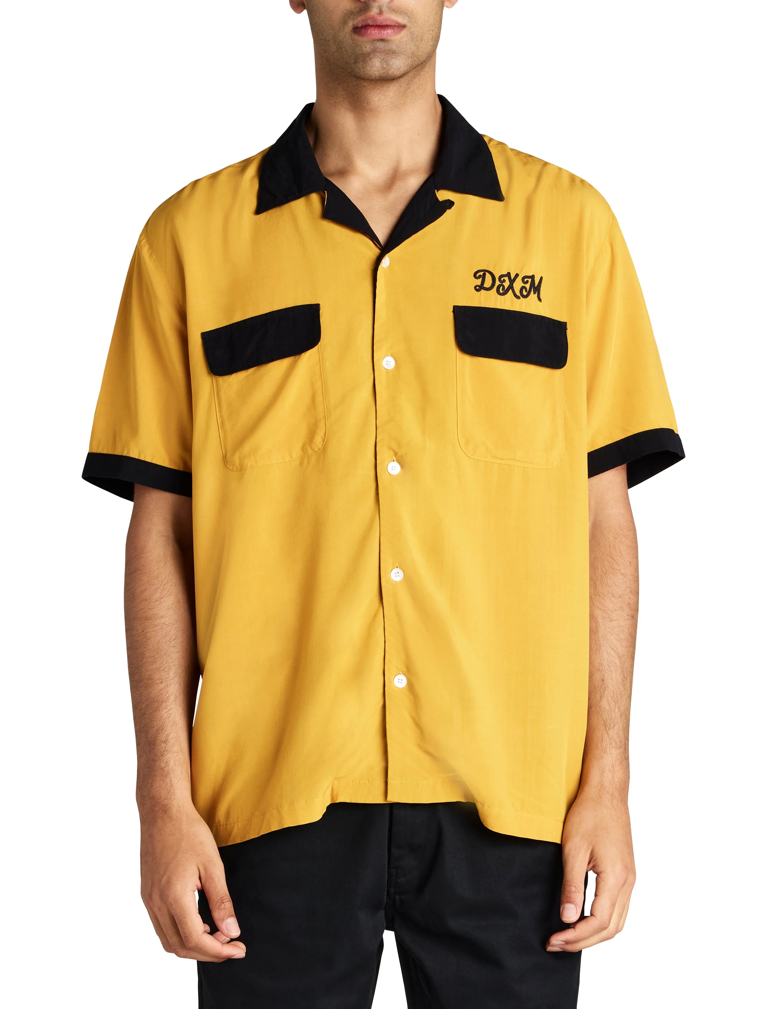 Diablo Bowling Shirt - Golden Yellow