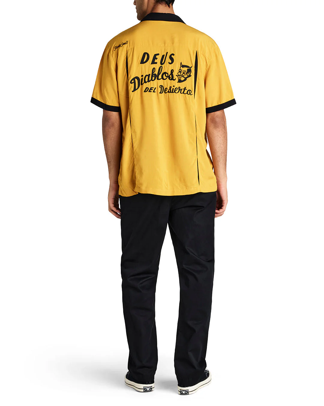 Diablo Bowling Shirt - Golden Yellow - Image 4