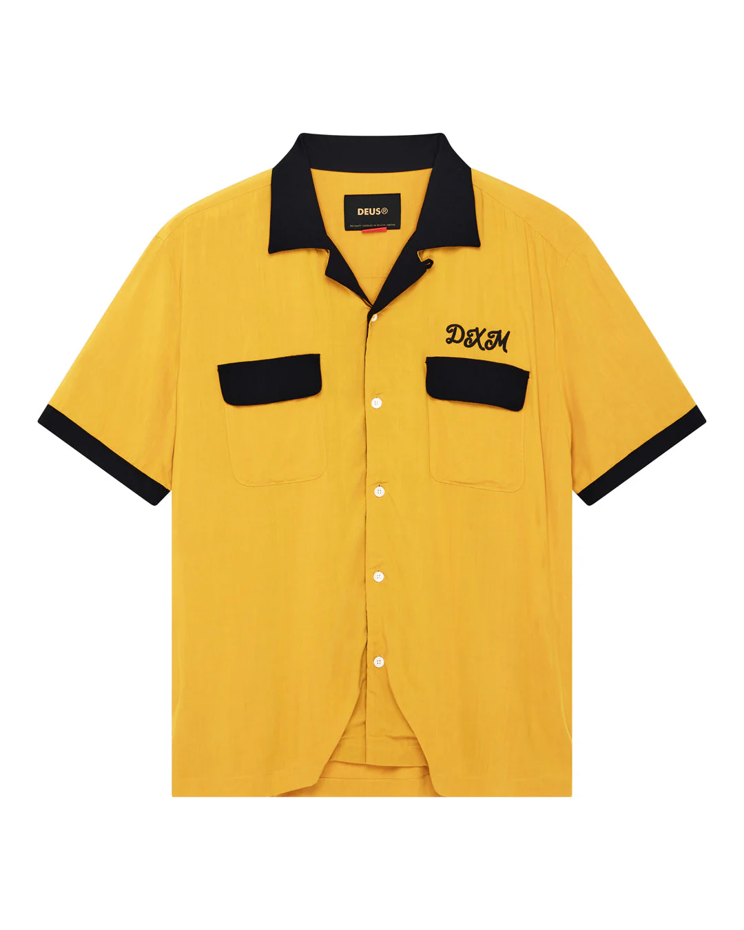 Diablo Bowling Shirt - Golden Yellow - Image 6