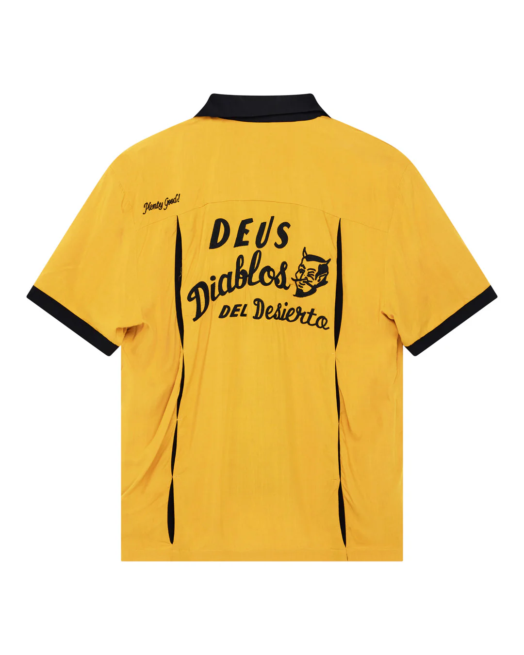 Diablo Bowling Shirt - Golden Yellow - Image 7