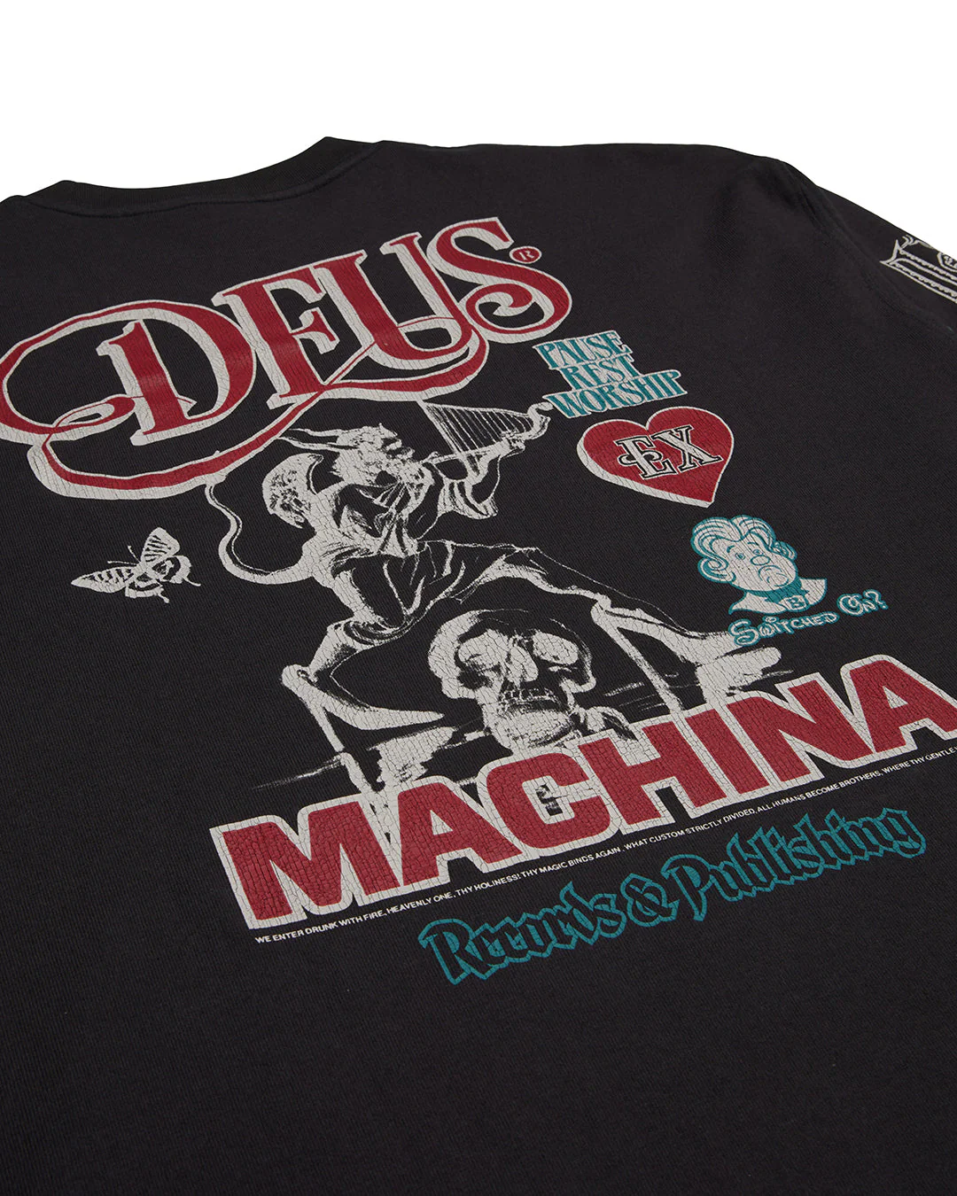 Divine Spark Long Sleeve Tee - Anthracite - Image 5