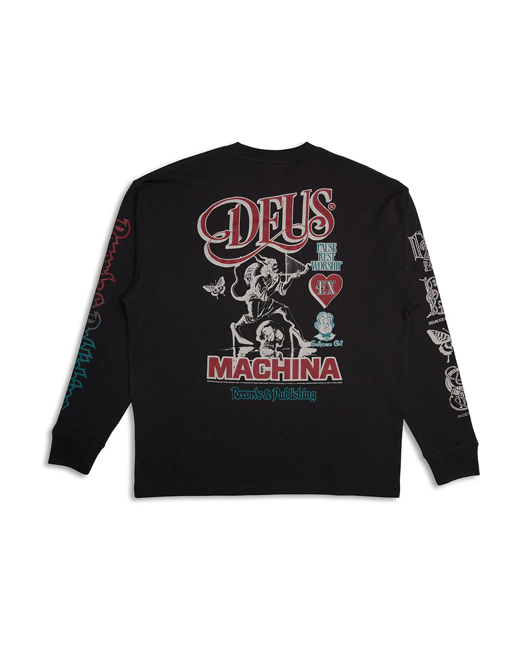 Divine Spark Long Sleeve Tee - Anthracite - Image 7