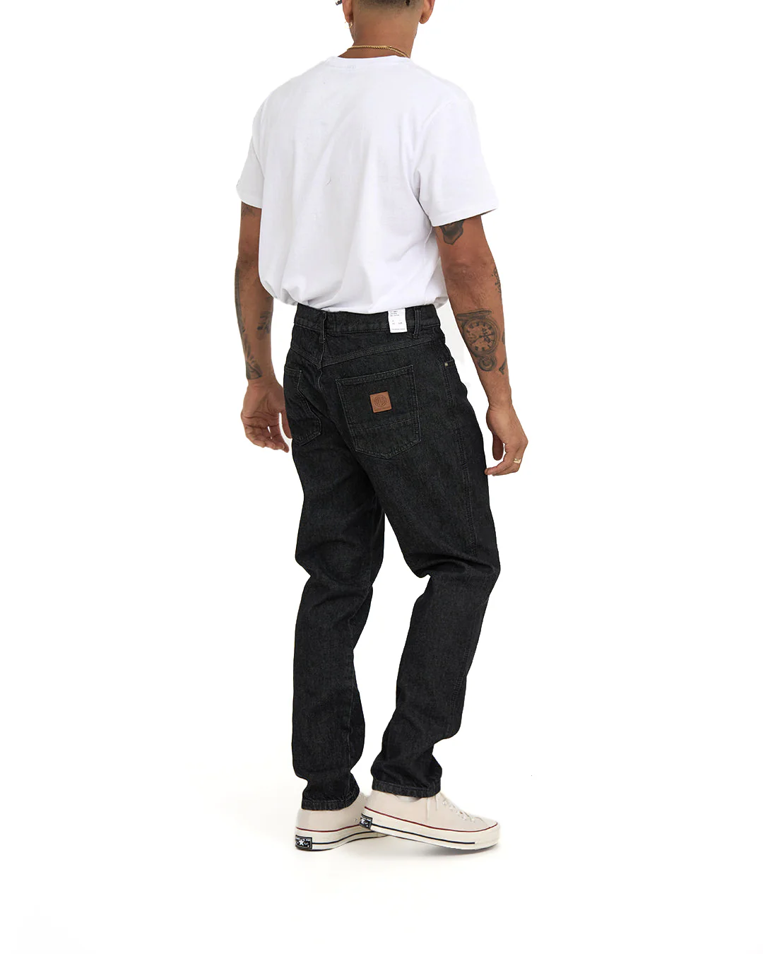 Dixon Tapered Jean - Washed Black - Image 2
