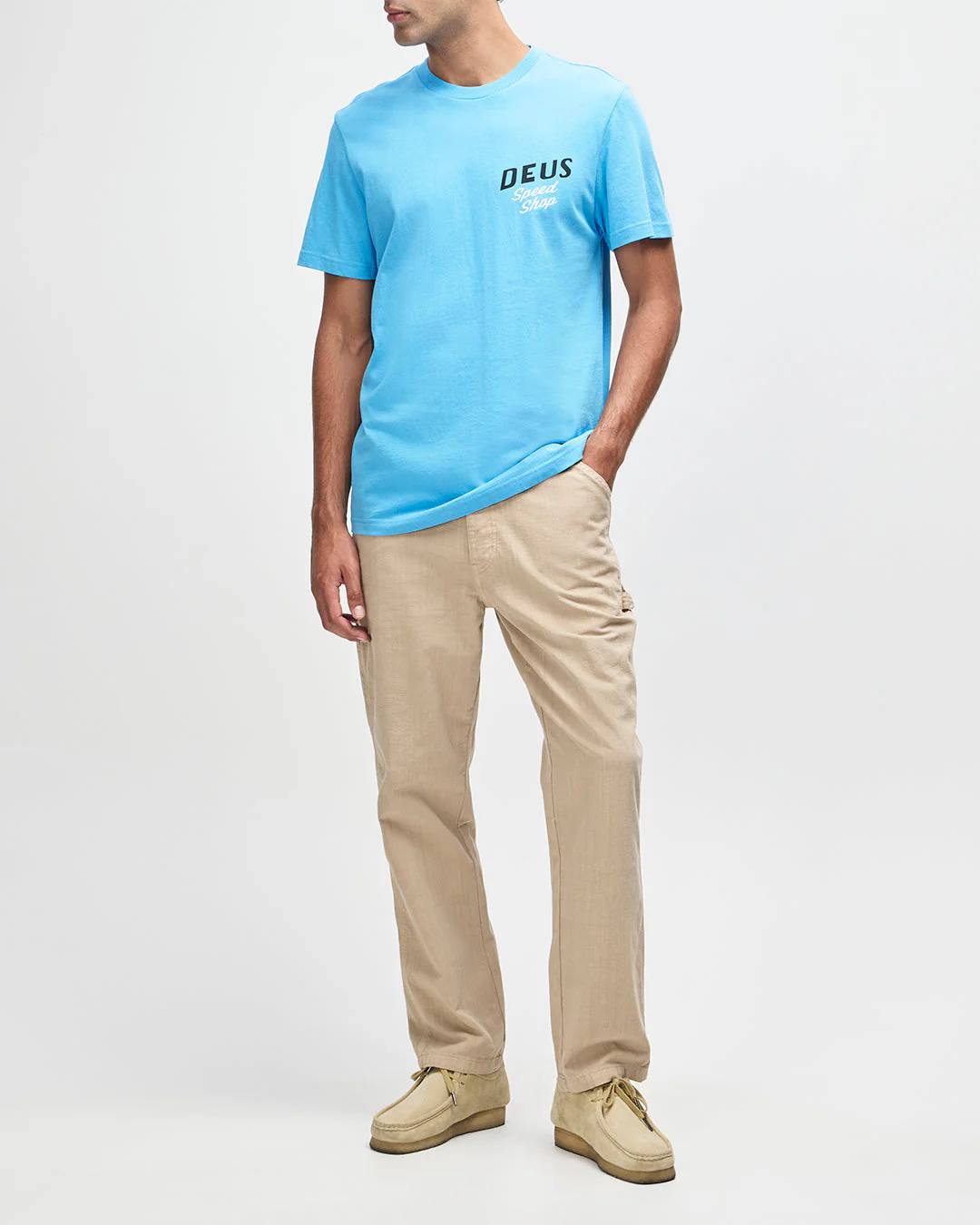 Dogleg Tee - Bonnie Blue - Image 5