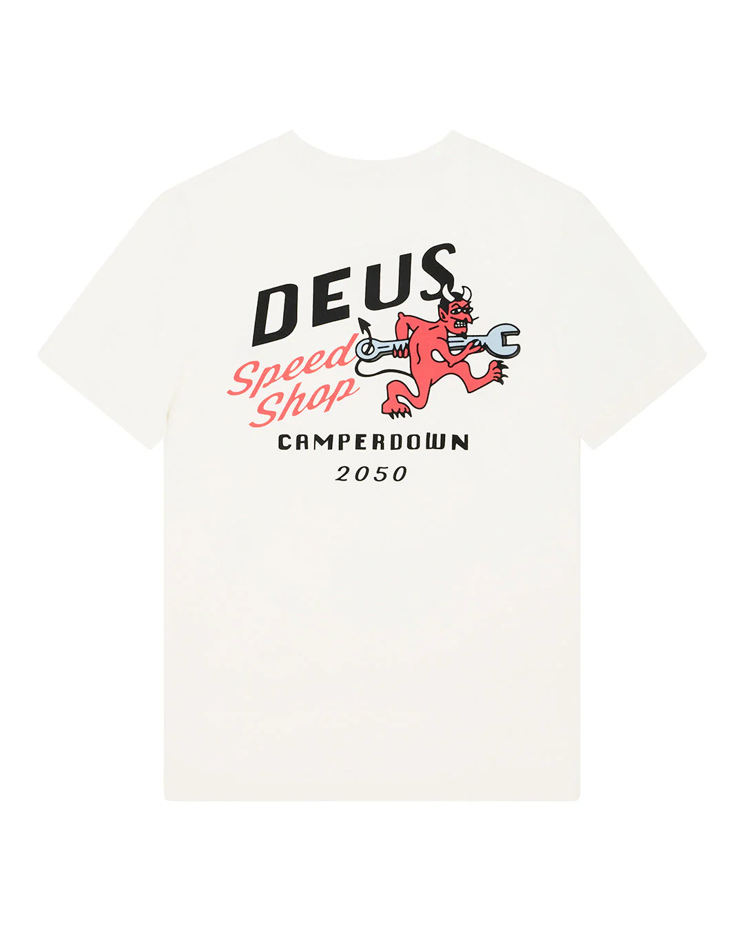 Dogleg Tee - Dirty White - Image 4