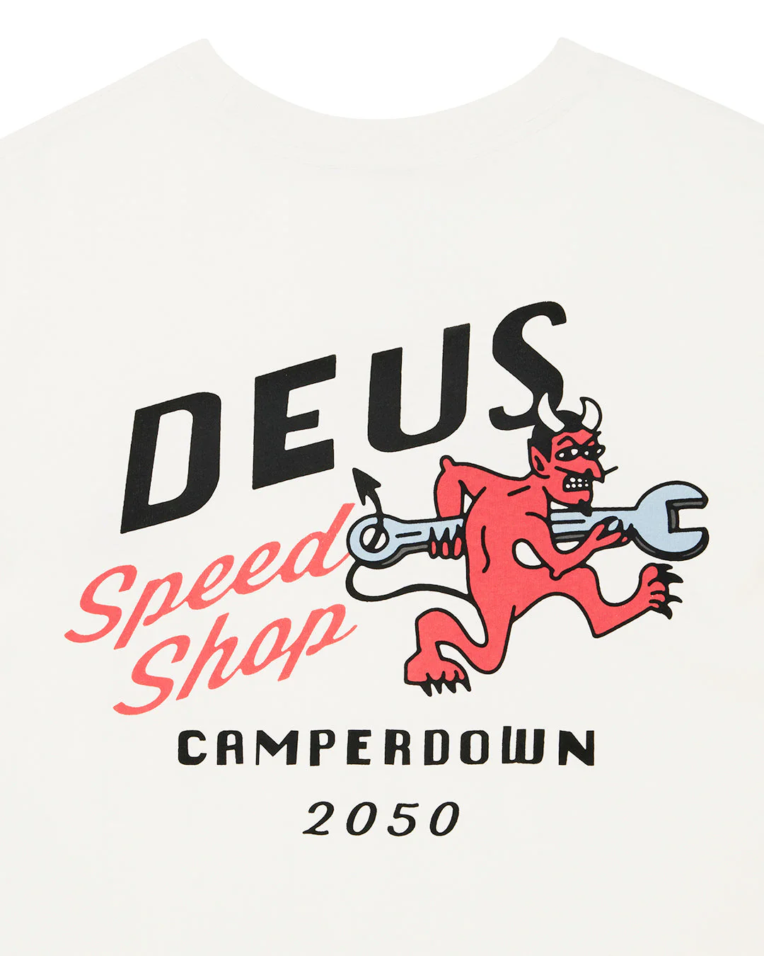 Dogleg Tee - Dirty White - Image 7