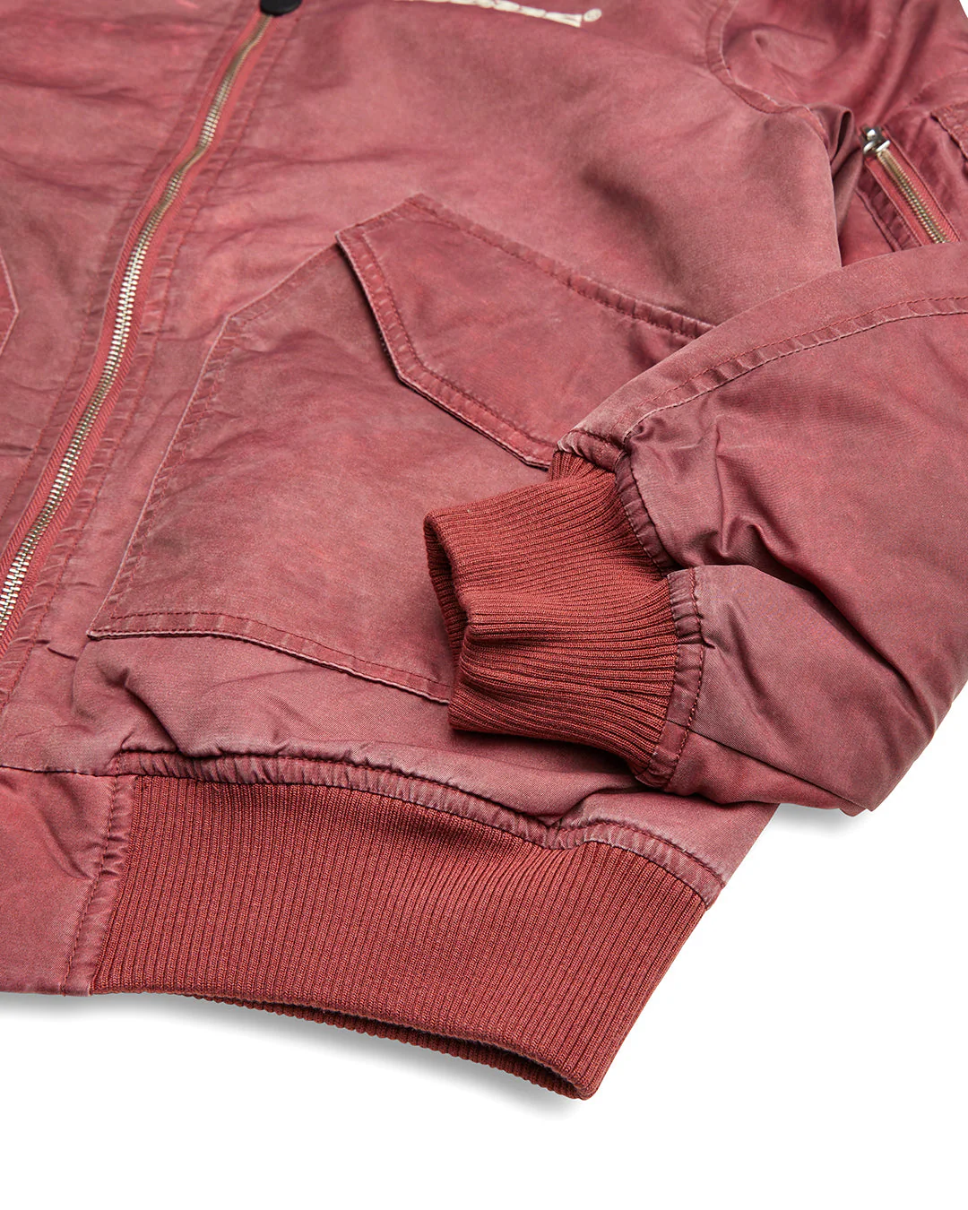 Dreamhouse Flight Jacket - Maroon - Image 6