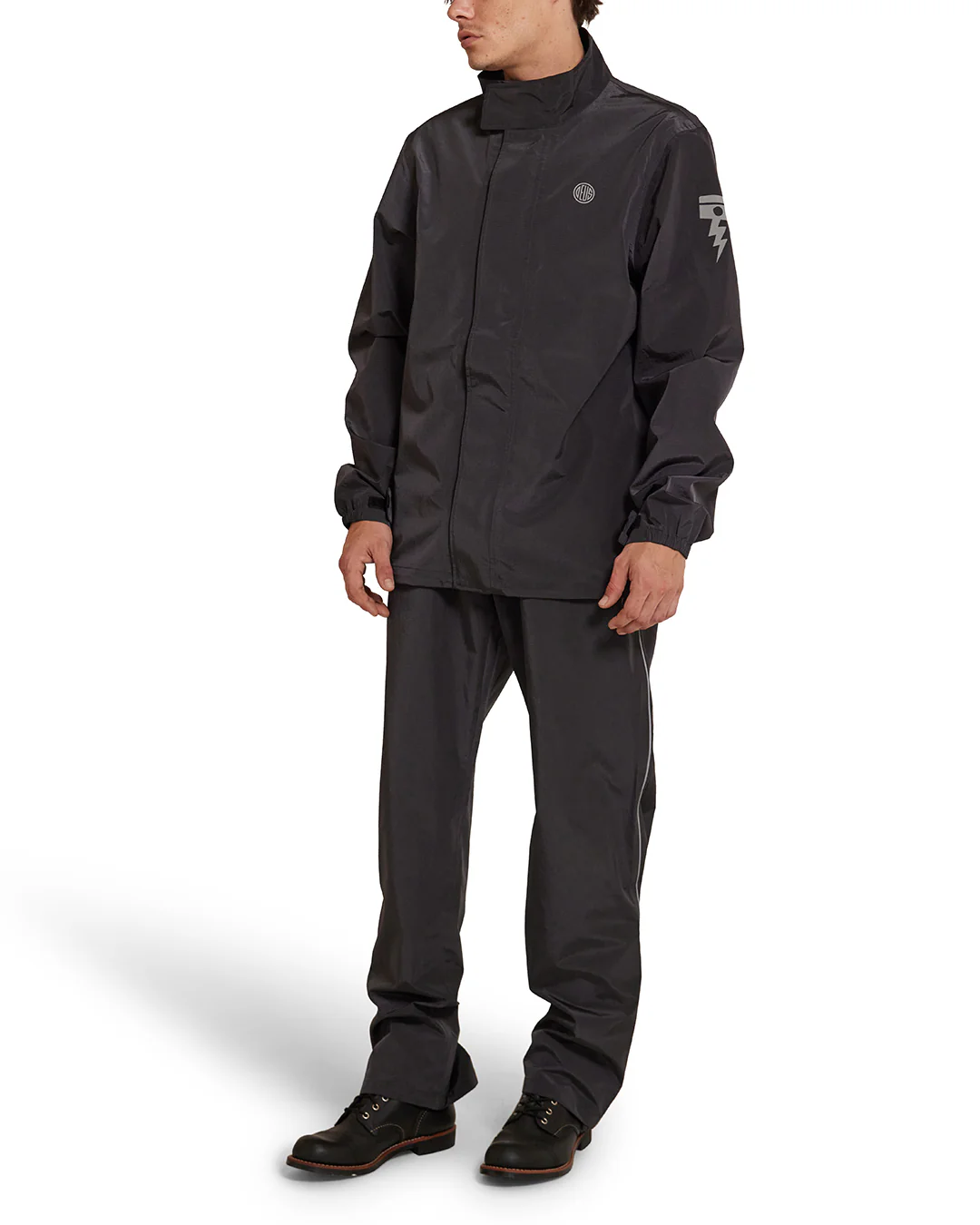 Drizzle Rain Jacket - Black - Image 5