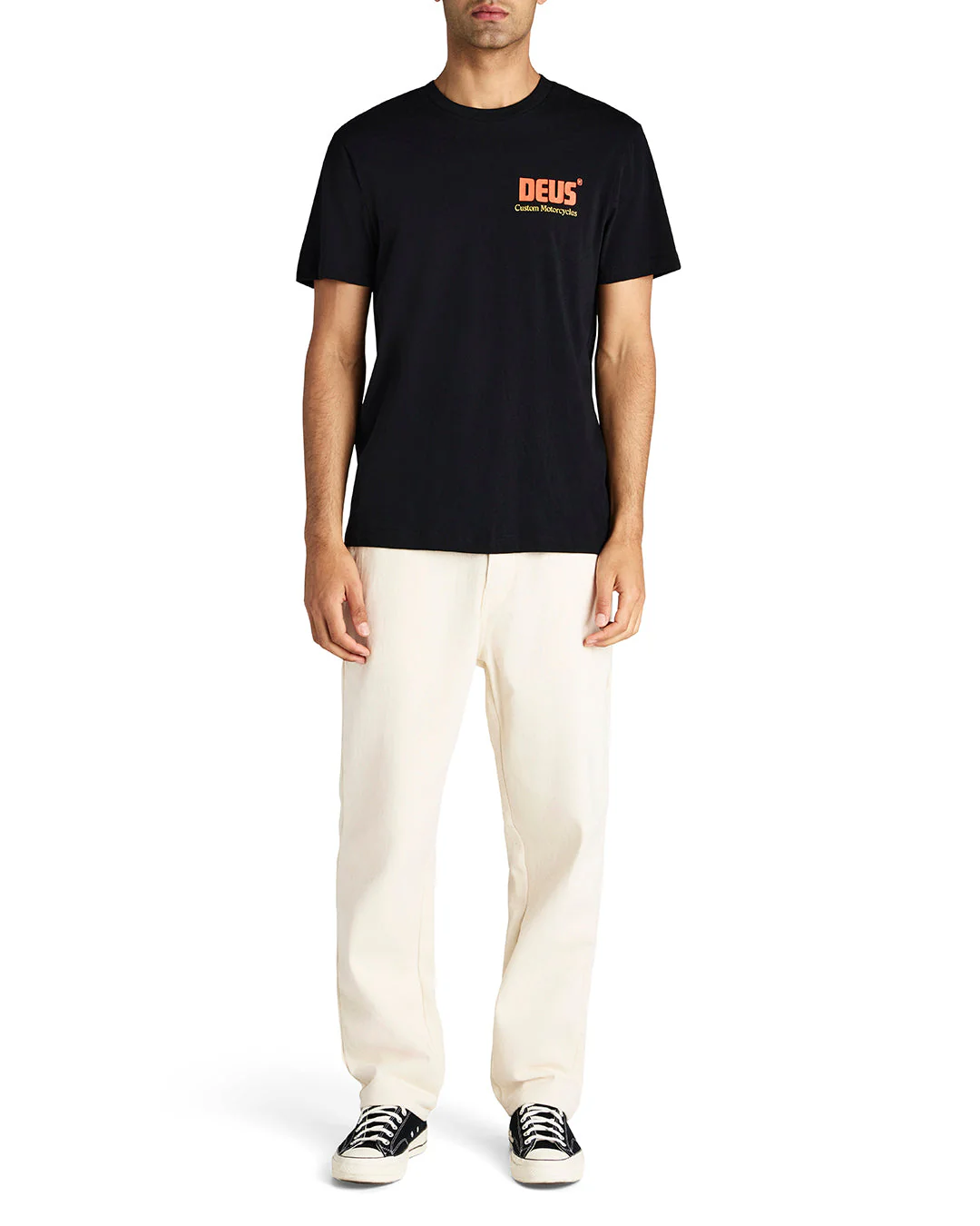 Drop Down Tee - Black - Image 3