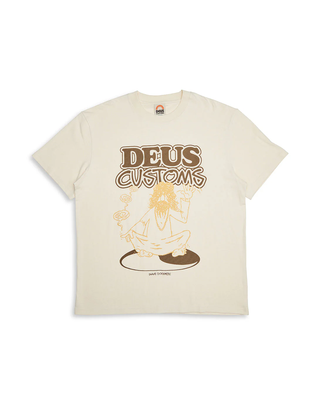 Emphatic Wave Tee - Dirty White - Image 4