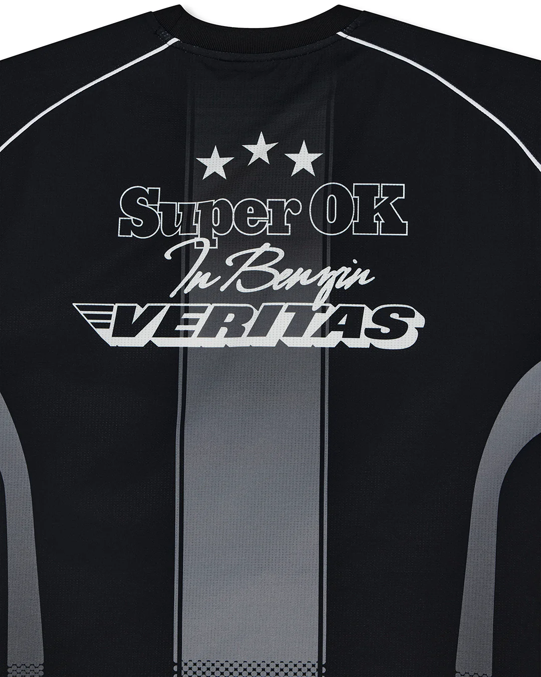 Enduro Ss Moto Jersey - Black - Image 4