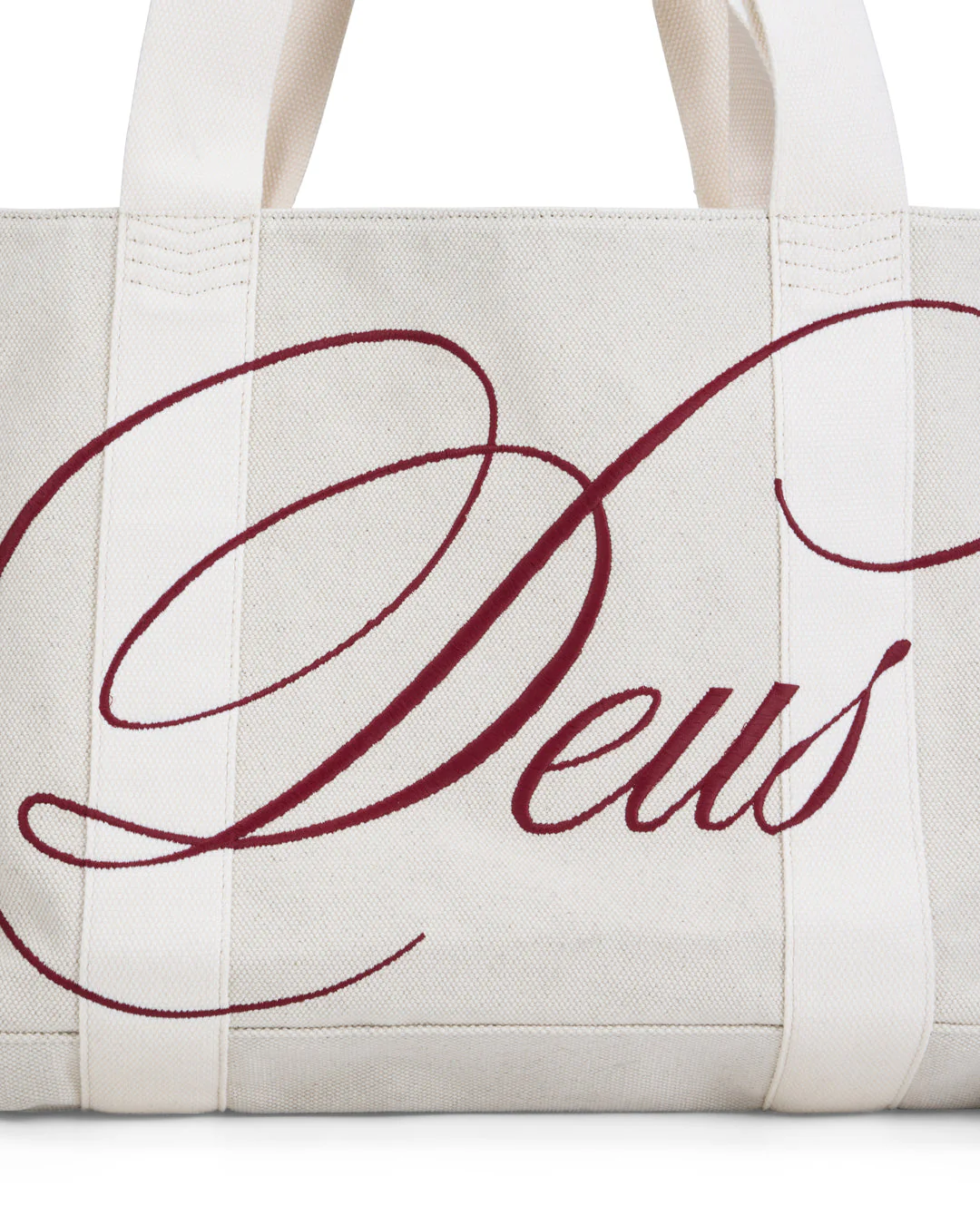 Fabrizia Canvas Tote - Natural - Image 3