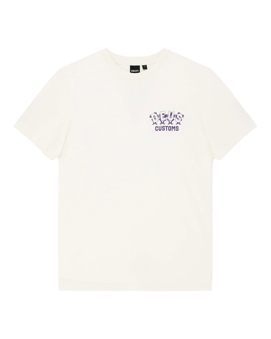 Fancy Pansy Tee - Vintage White