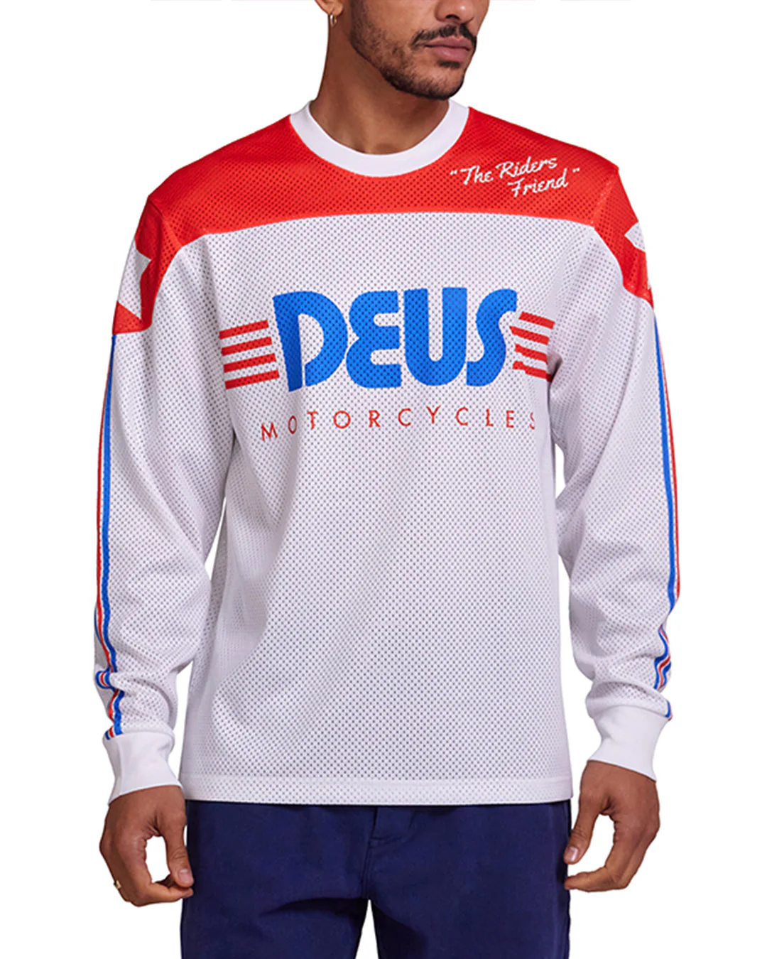 Fantasma Moto Jersey - White Combo - Image 3