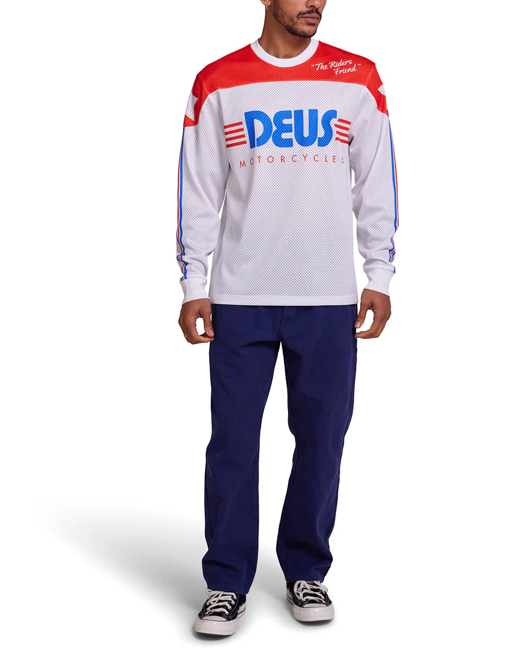 Fantasma Moto Jersey - White Combo - Image 5