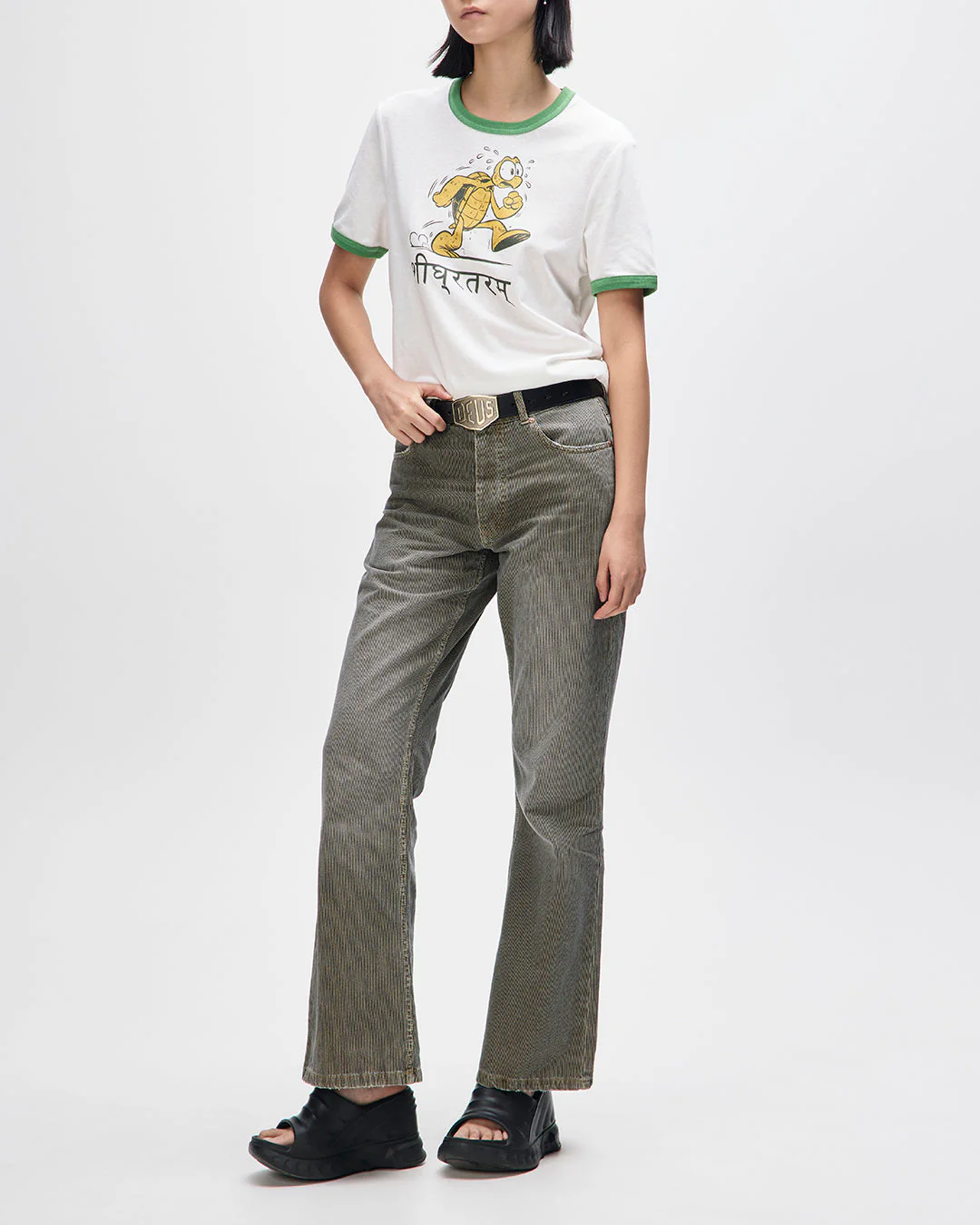 Faster Tee - Dirty White - Image 2