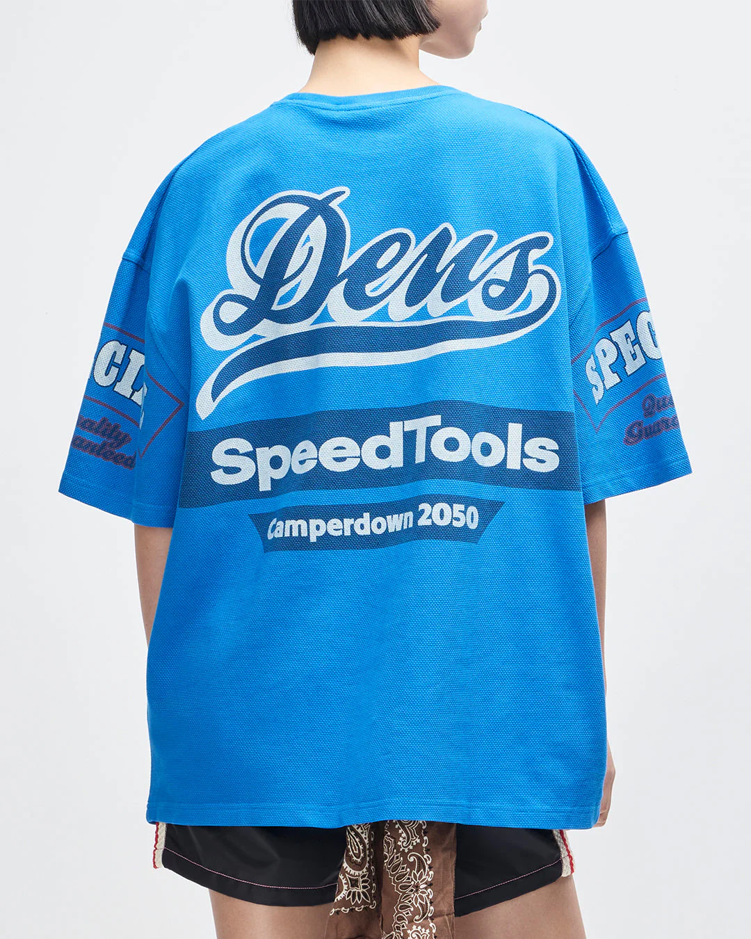 Flohmarkt Oversized Tee - Daphne Blue - Image 6