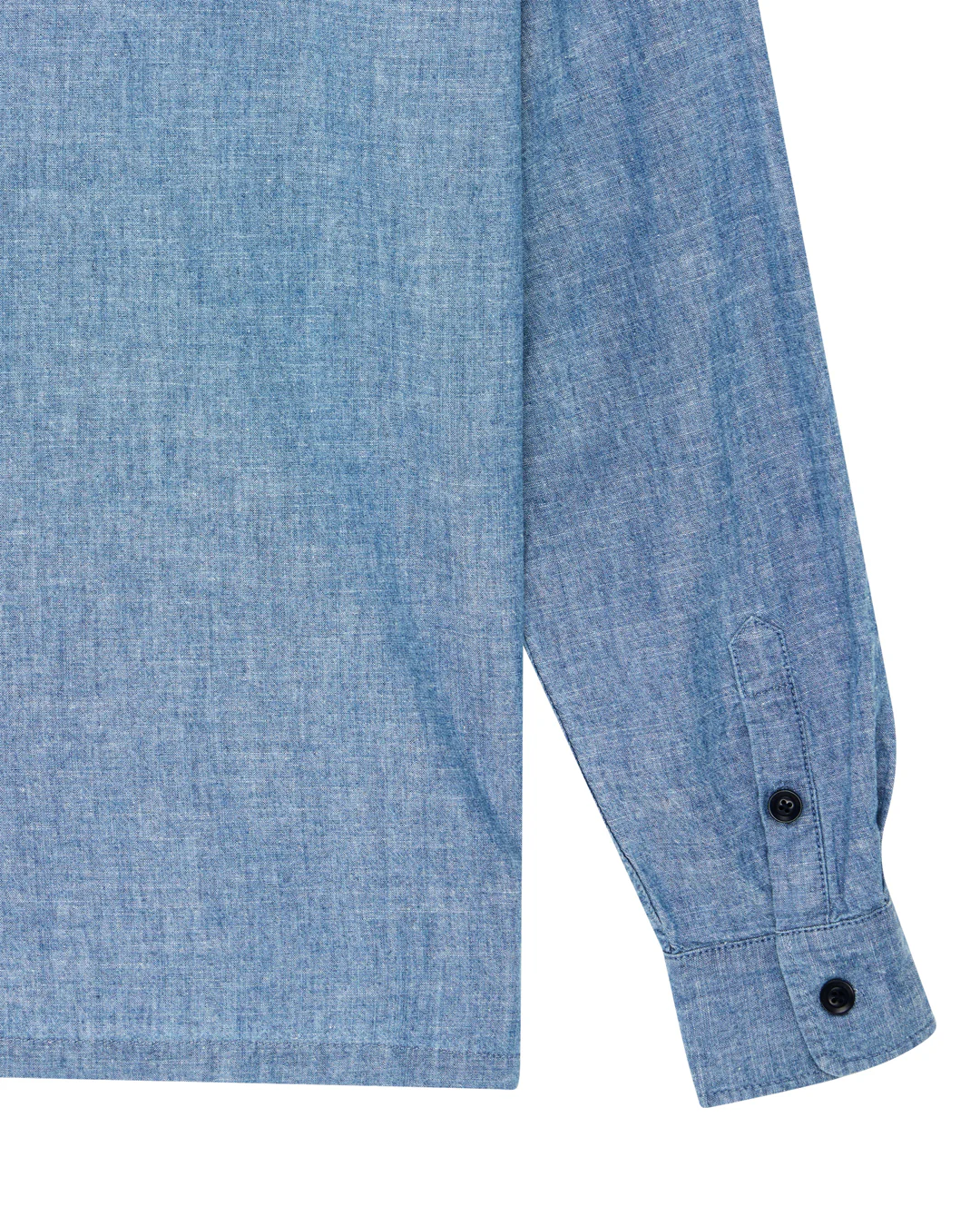 Forecourt Denim Shirt - Indigo Chambray - Image 9