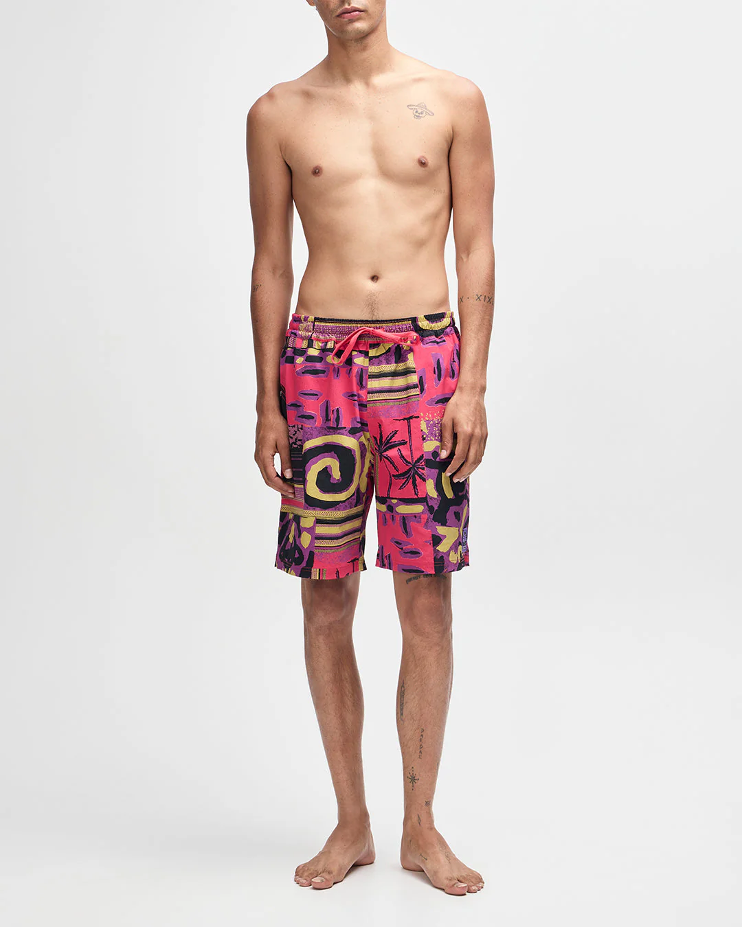 Freamon Swim Short - Melon Red - Image 5