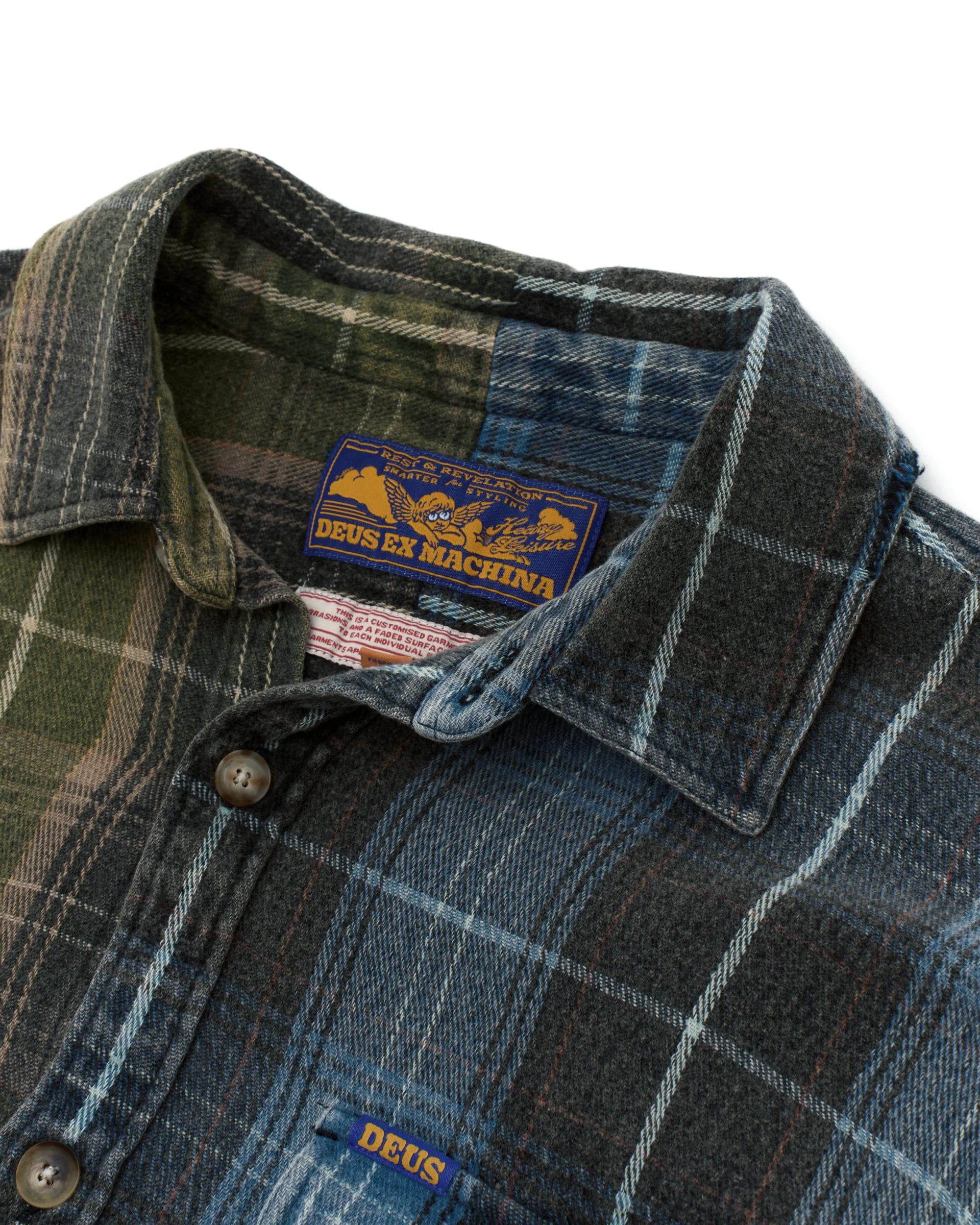 Genesis Embro Flannel - Blue Check - Image 10
