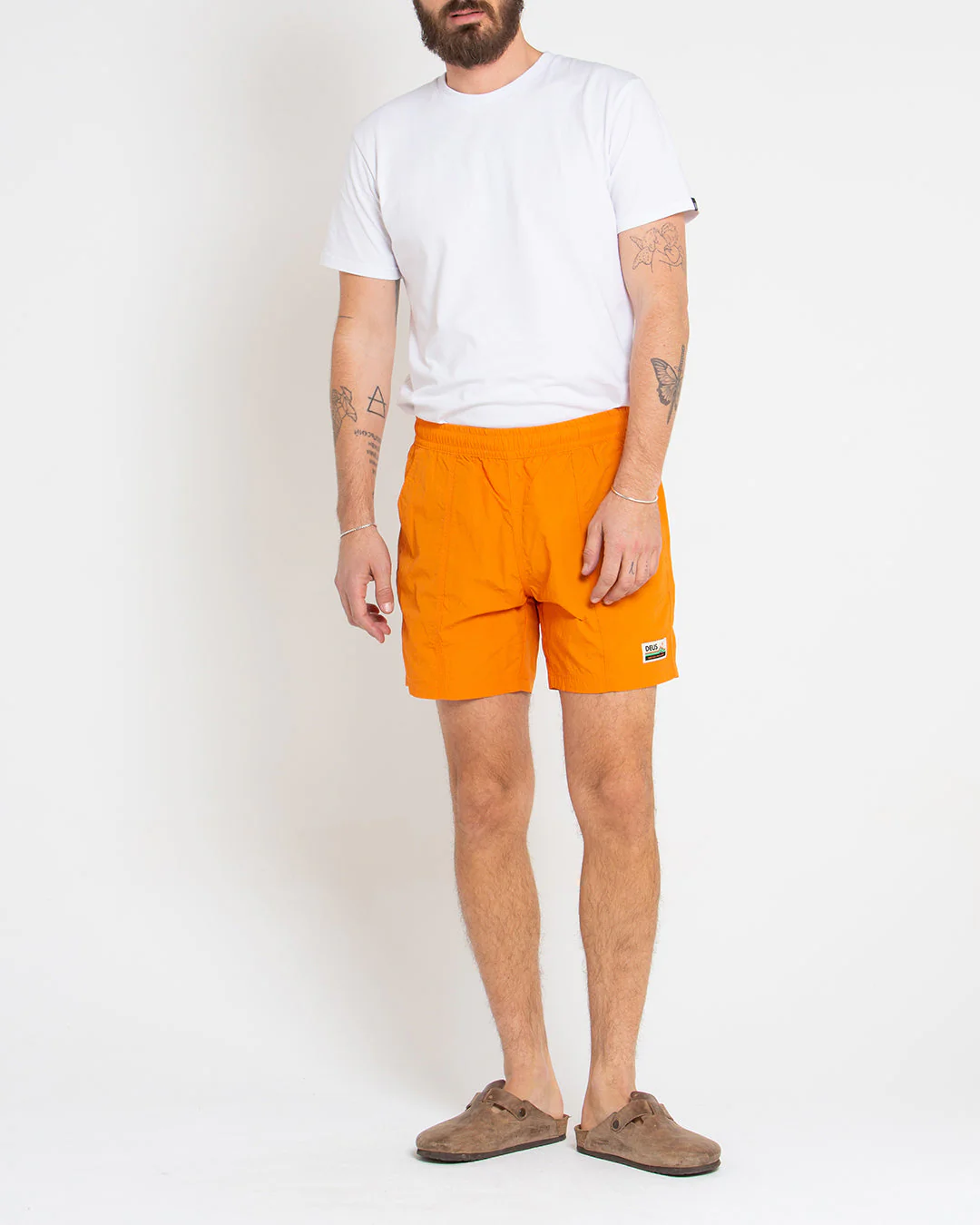 Glide Swim Short Mesh - Orange Ochre - Image 4