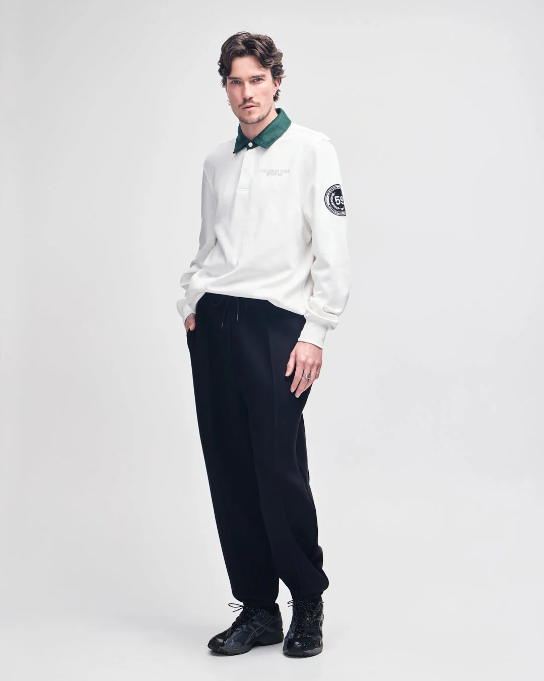 Grand Prix Polo - Vintage White - Image 7