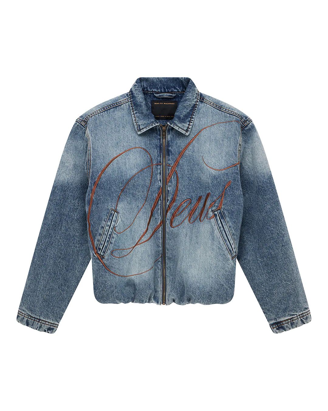 Grand Raid Denim Bomber - Stonewash Indigo - Image 3