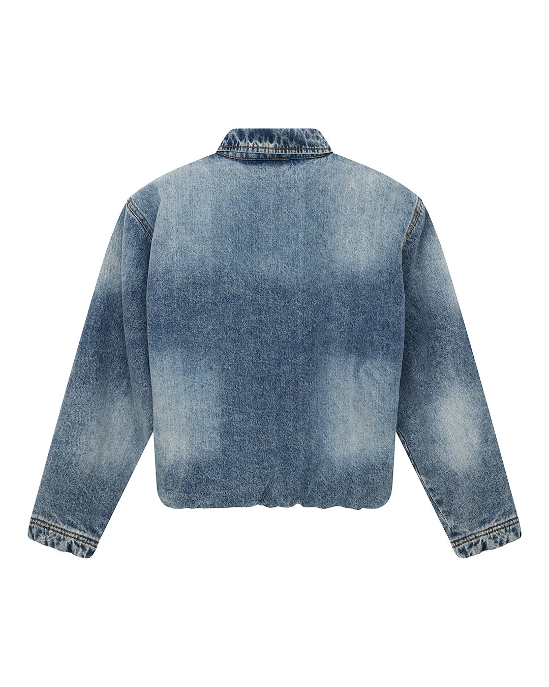 Grand Raid Denim Bomber - Stonewash Indigo - Image 4