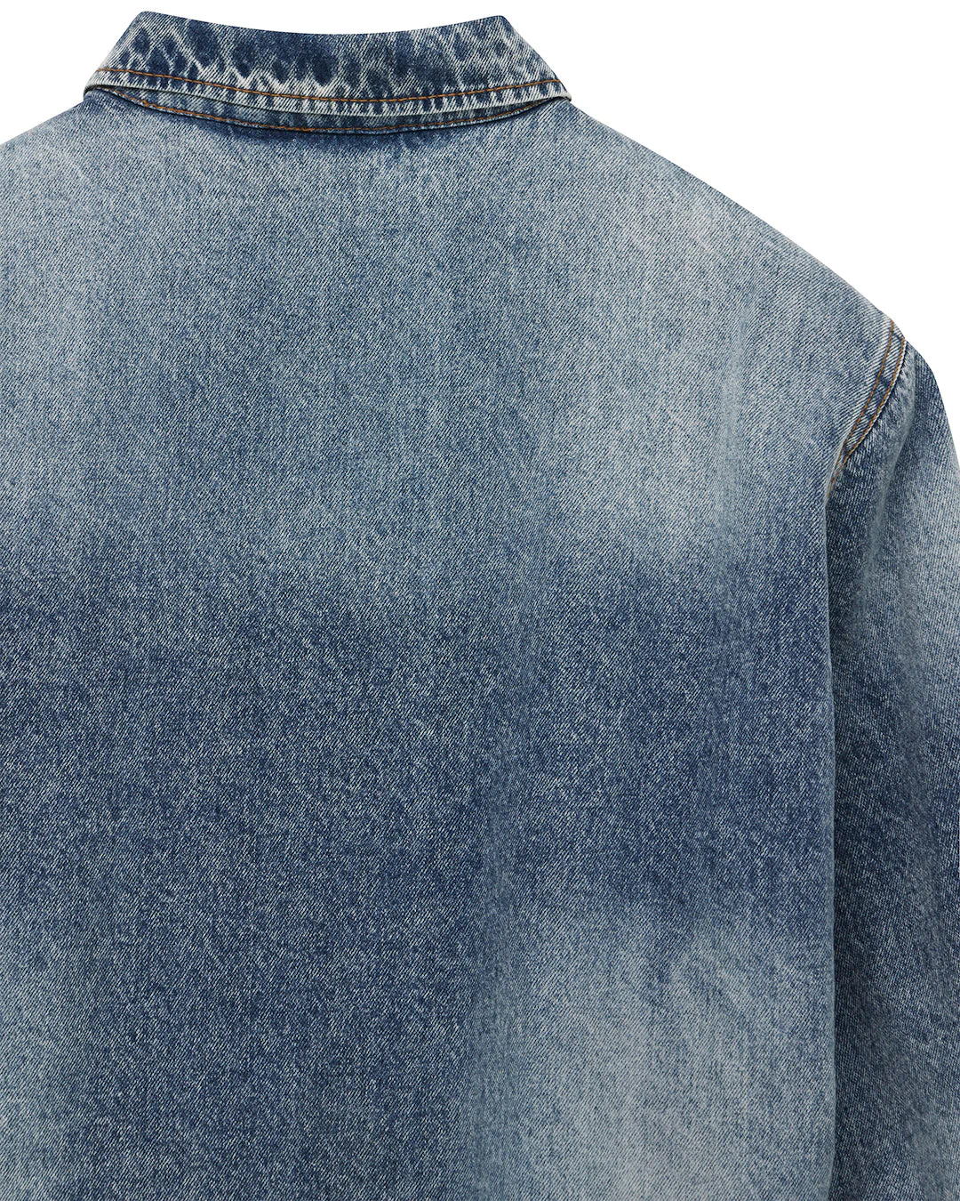 Grand Raid Denim Bomber - Stonewash Indigo - Image 8