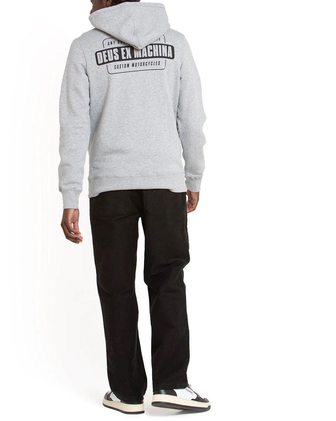 Grip Tape Hoodie - Grey Marle - Image 3