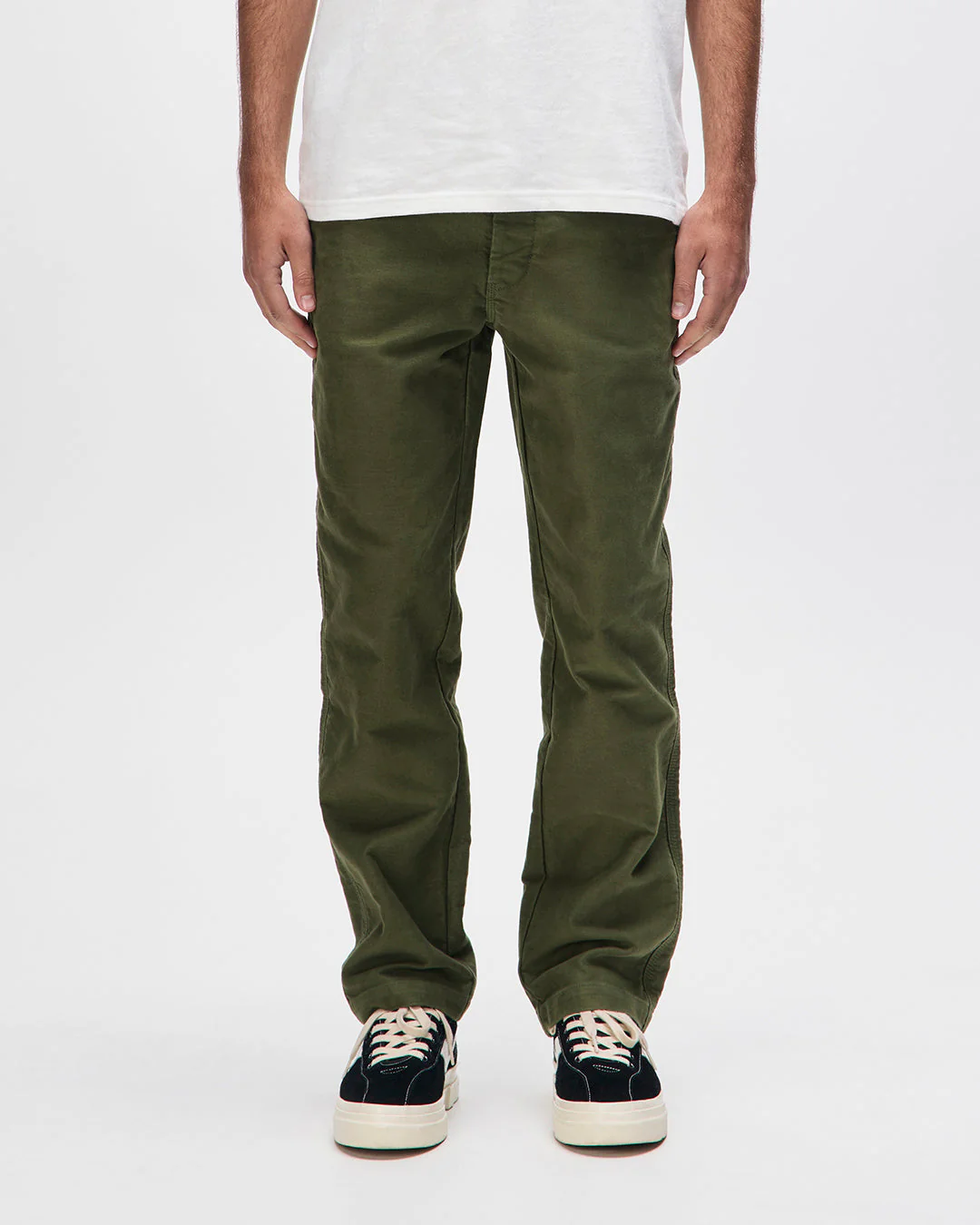 Hank Sateen Pant - Cypress Green