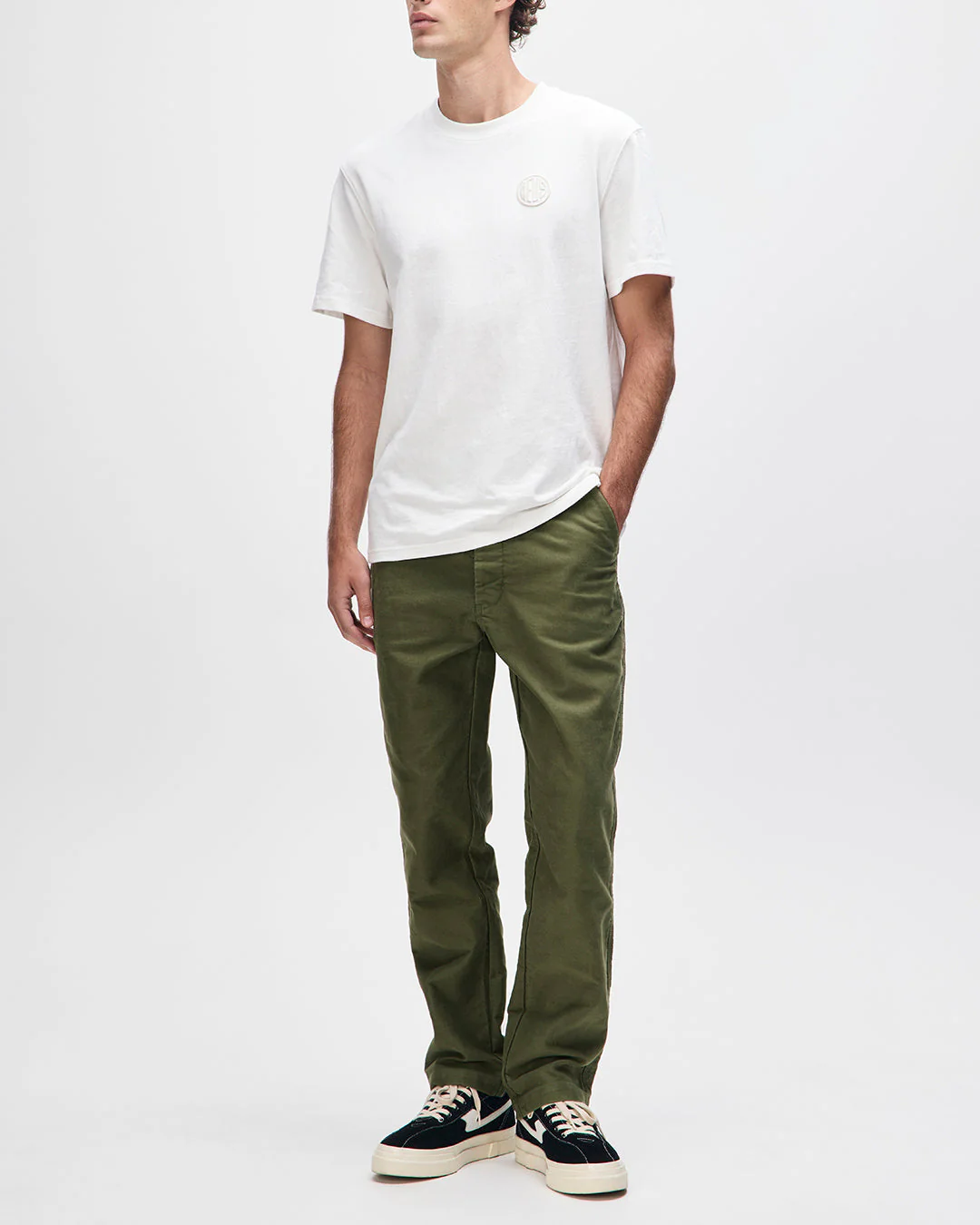 Hank Sateen Pant - Cypress Green - Image 7